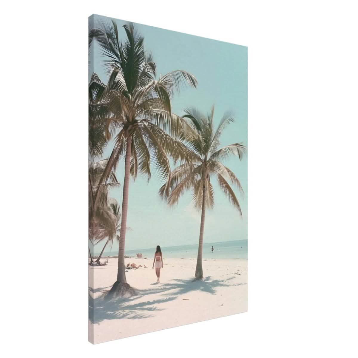 Palm Breeze Retreat | Wall art Print - 60x90 cm / 24x36″ - Canvas -
