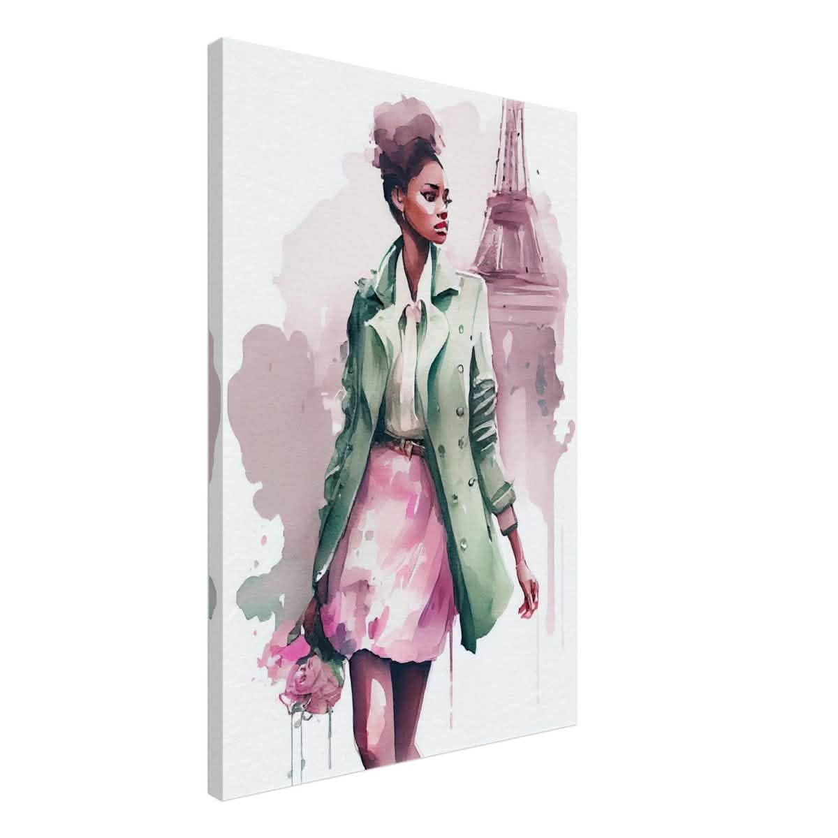 Parisian Dreams | Modern Figurative Art - Canvas - 50x75 cm / 20x30″ -