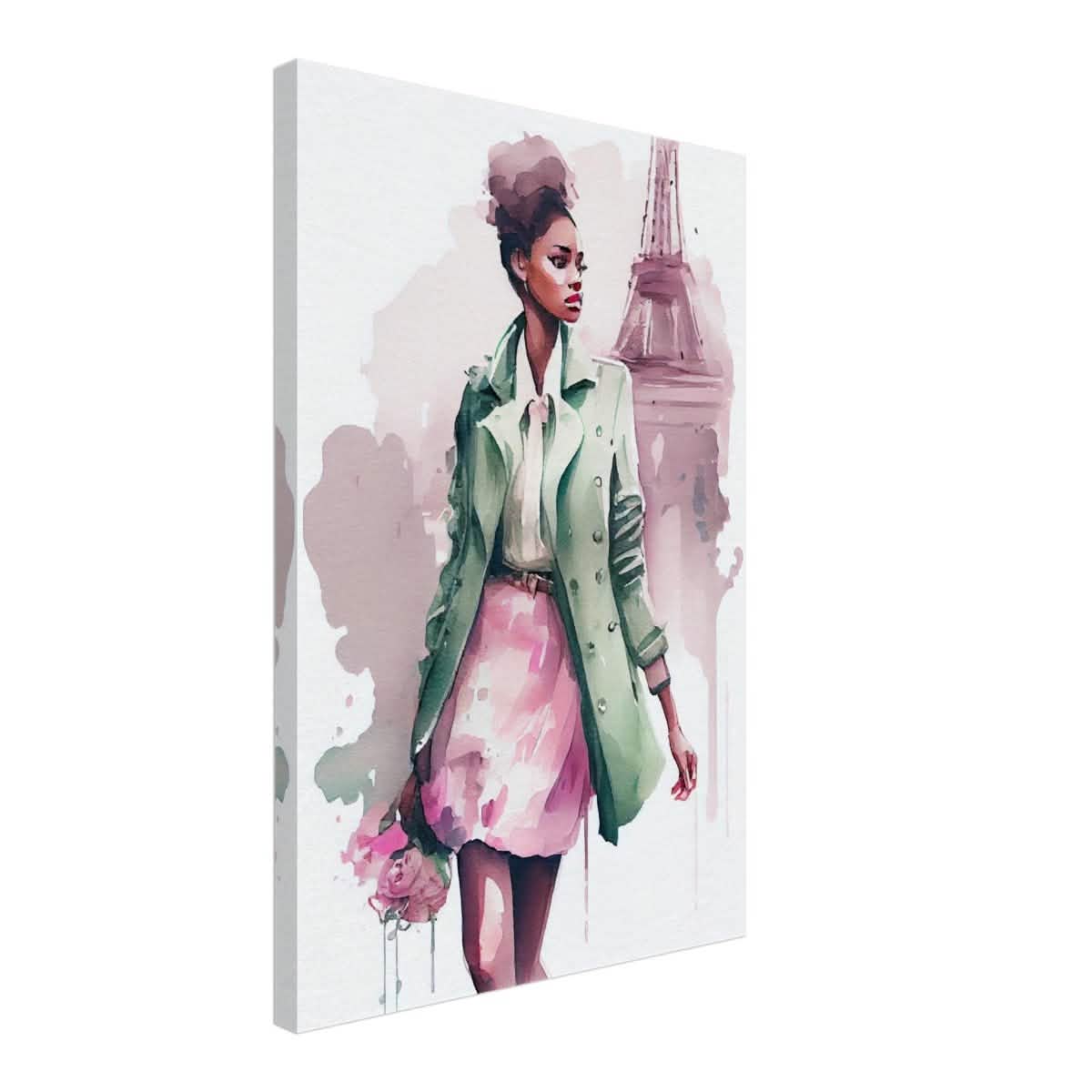 Parisian Dreams | Modern Figurative Art - Canvas - 40x60 cm / 16x24″ -