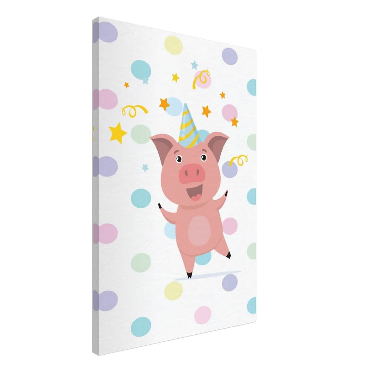 Peppa Pig | Kids Room Canvas Wall Art – Immersive Nursery Decor with Enhanced Texture - 50x75 cm / 20x30″ - Design Option 2 -