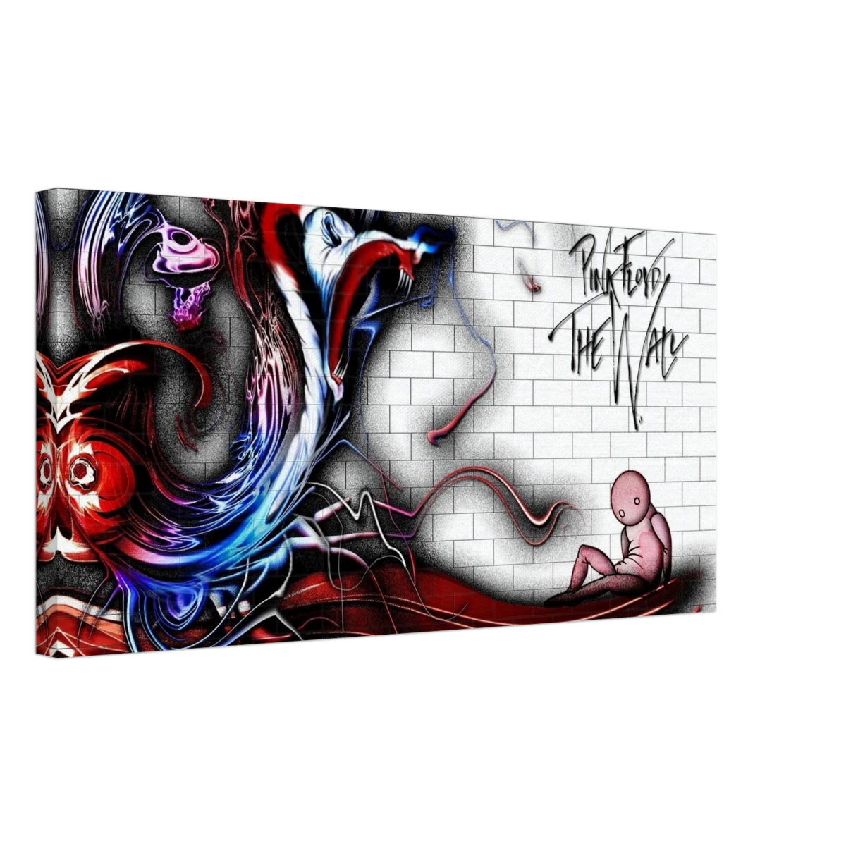 Pink Floyd – The Wall | A Tribute to Psychedelic Rock & Surrealism - Wide Print - 30x60 cm / 12x24″ -