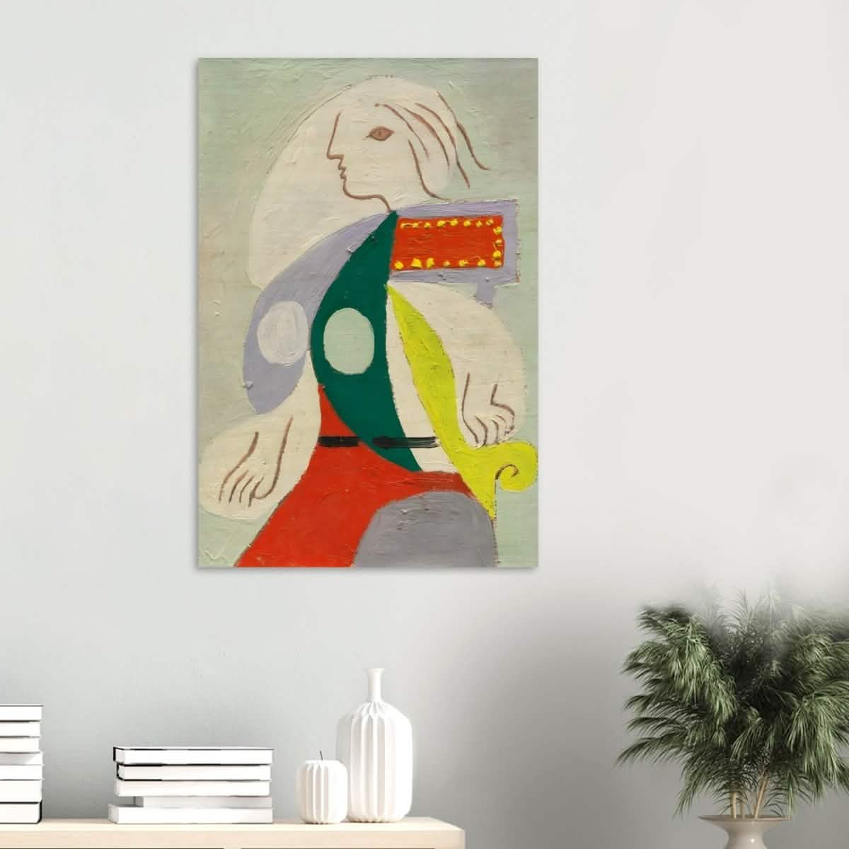 PORTRAIT DE MARIE - THÉRÈSE by Pablo Picasso 1932 - Wood Prints - 60x90 cm / 24x36″ - 20 mm