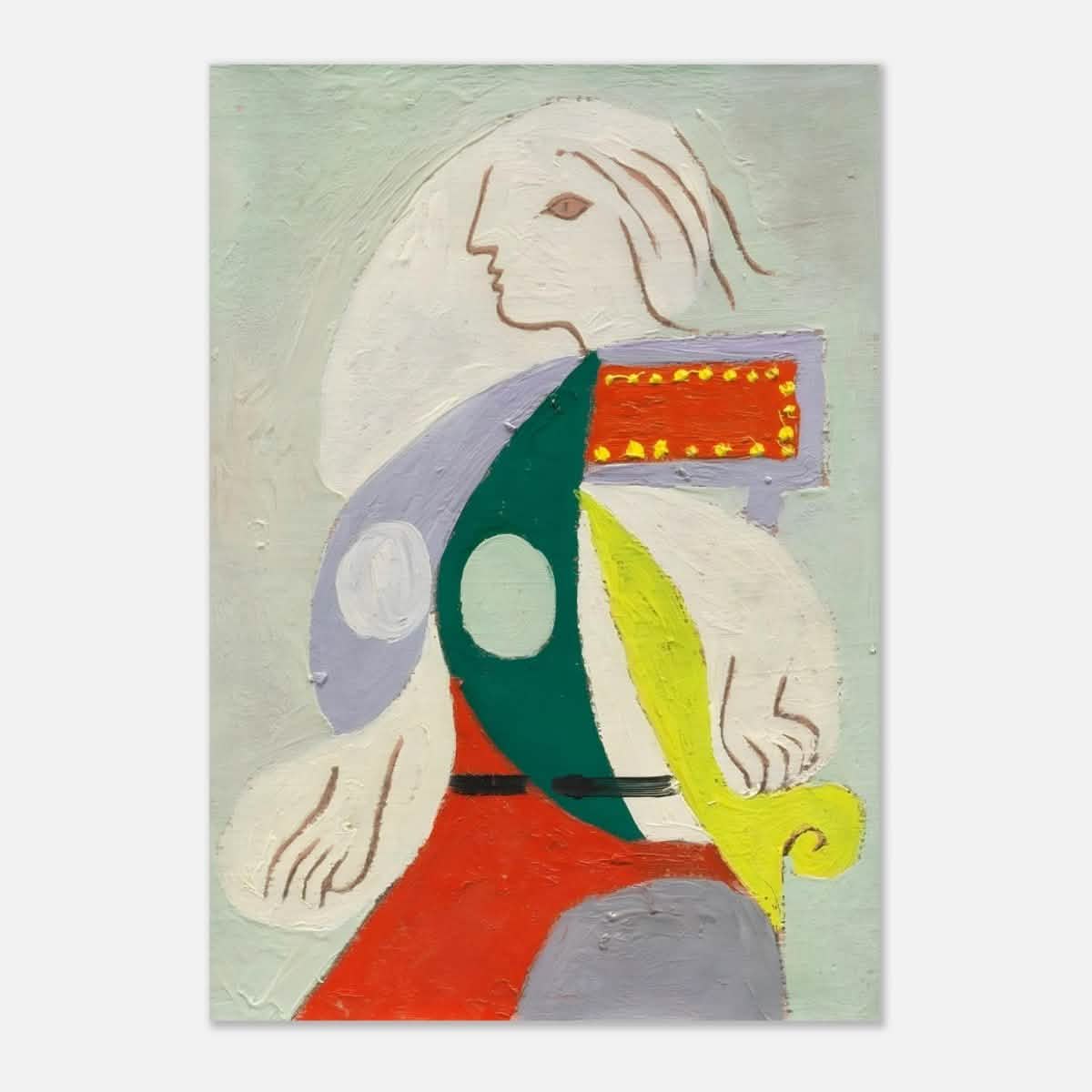 PORTRAIT DE MARIE - THÉRÈSE by Pablo Picasso 1932 - Aluminum Print - 70x100 cm / 28x40″ -