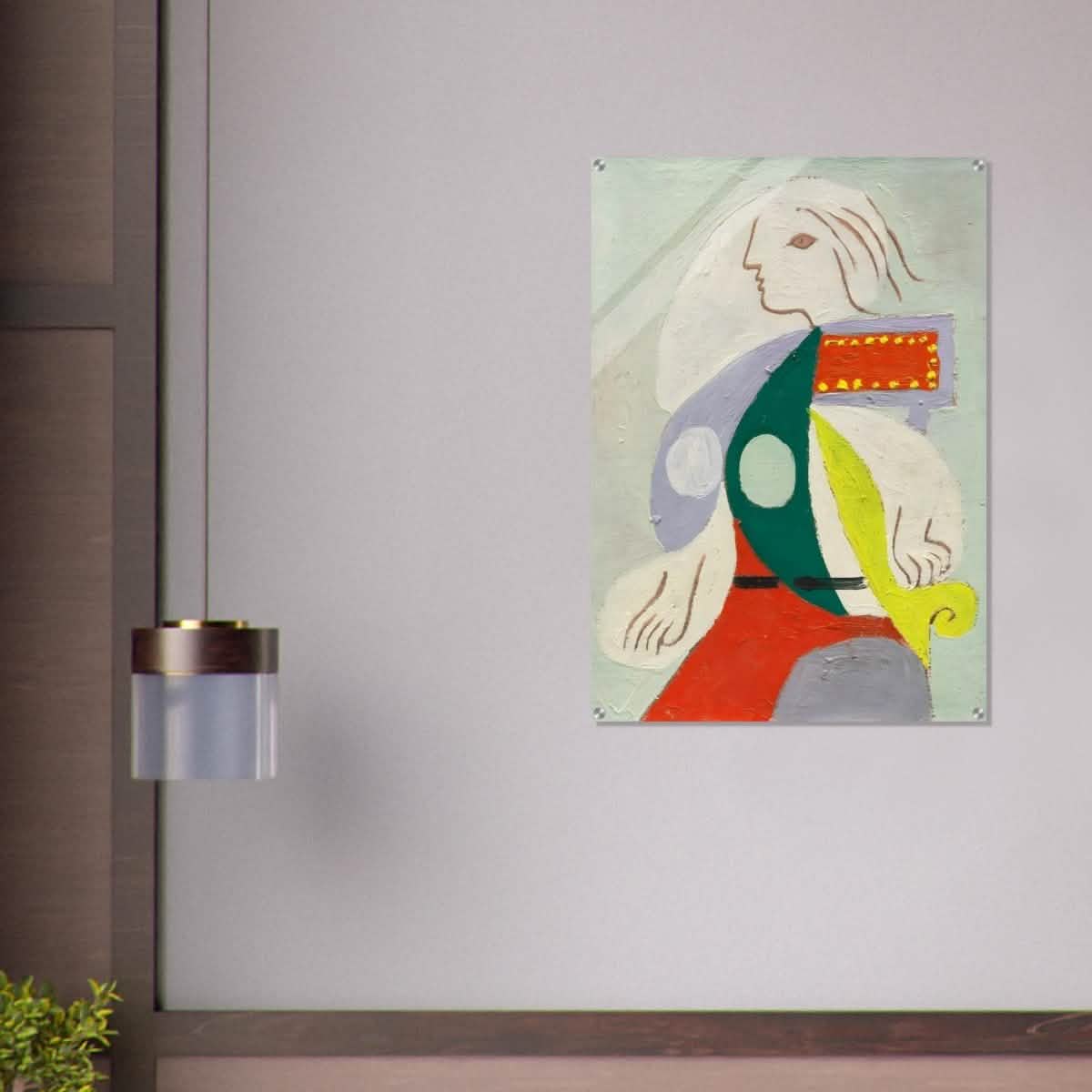 PORTRAIT DE MARIE - THÉRÈSE by Pablo Picasso 1932 - Acrylic Print - 70x100 cm / 28x40″ -