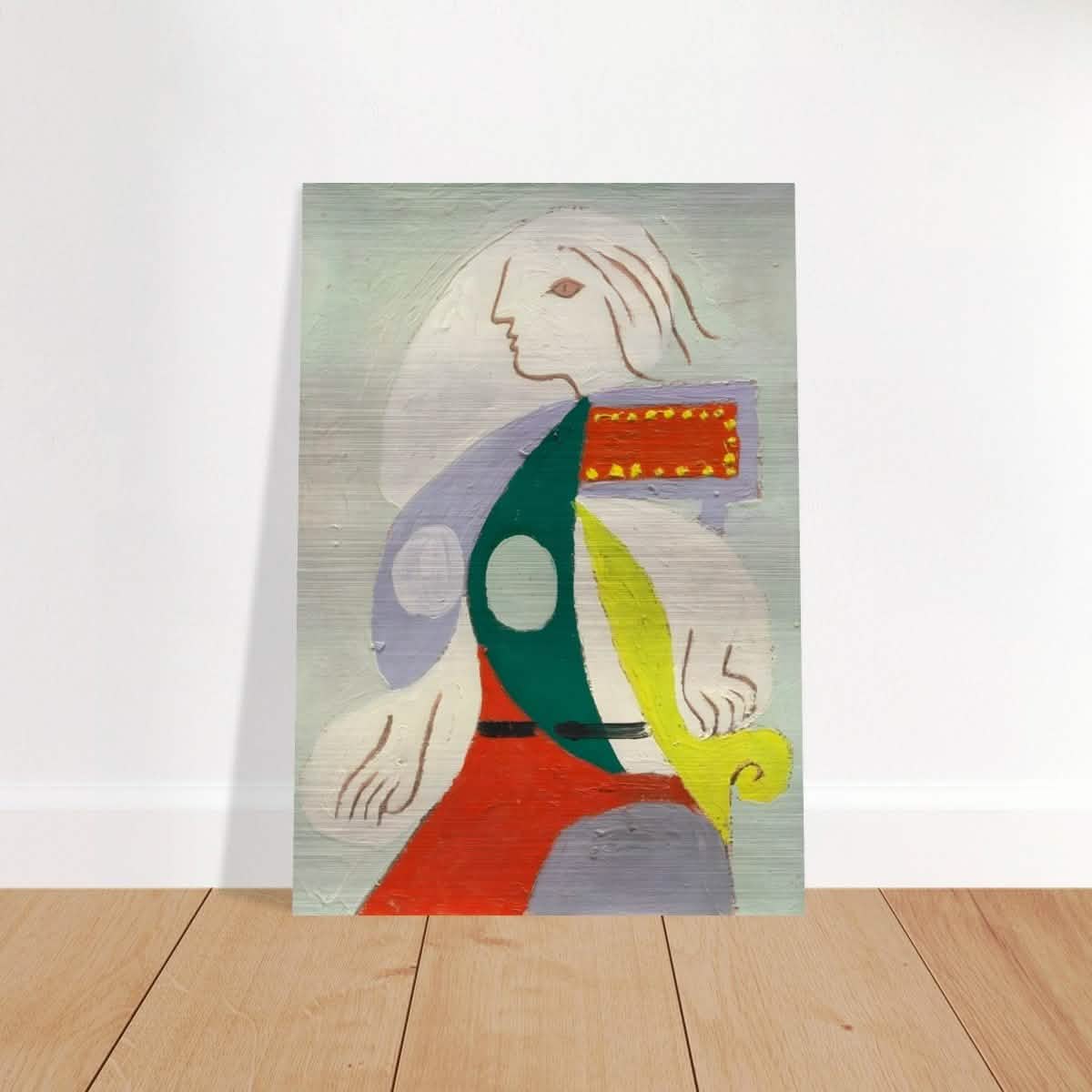 PORTRAIT DE MARIE - THÉRÈSE by Pablo Picasso 1932 - Brushed Aluminum Print - 70x100 cm / 28x40″ -