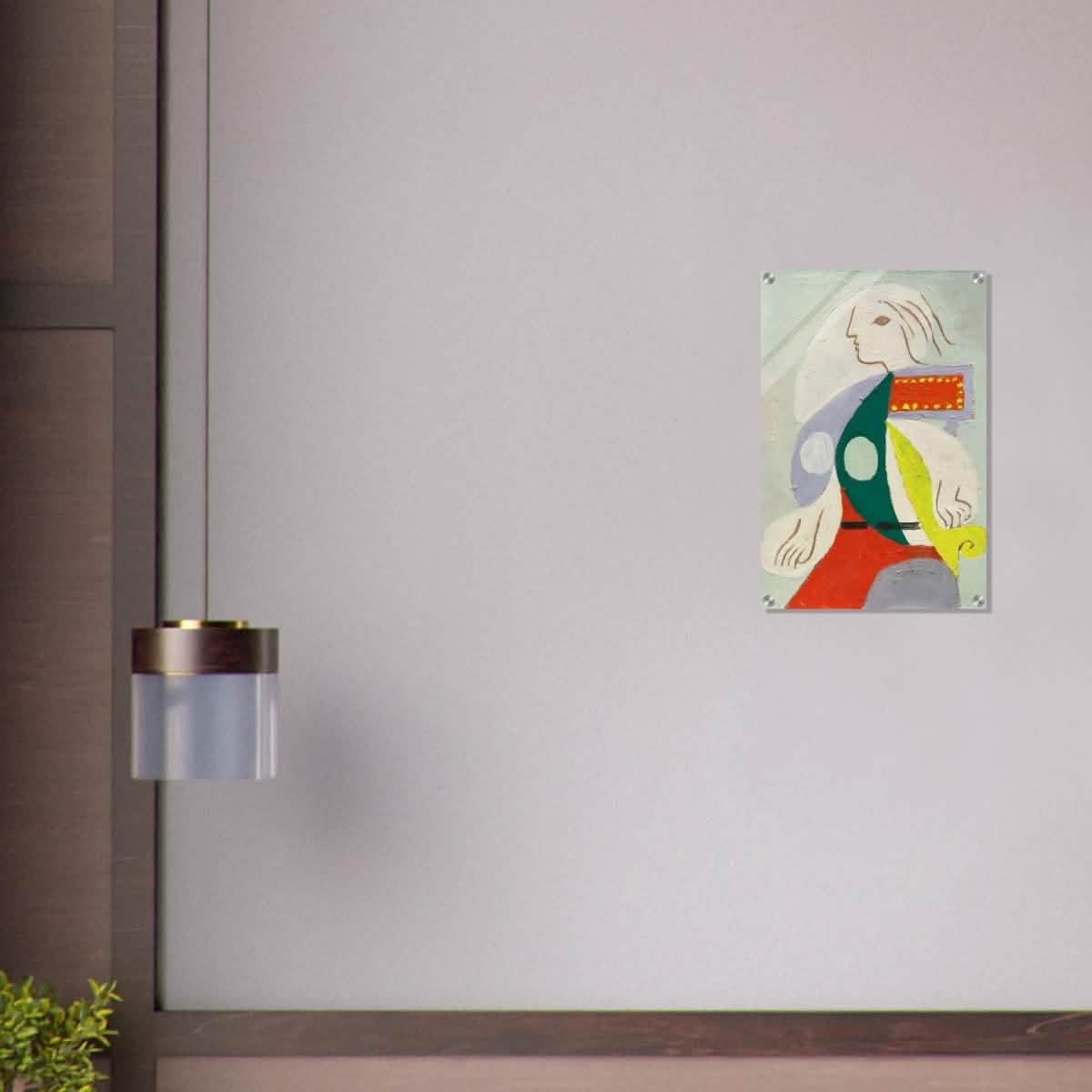 PORTRAIT DE MARIE - THÉRÈSE by Pablo Picasso 1932 - Acrylic Print - 40x60 cm / 16x24″ -