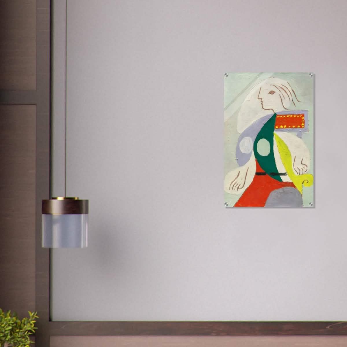 PORTRAIT DE MARIE - THÉRÈSE by Pablo Picasso 1932 - Acrylic Print - 50x75 cm / 20x30″ -