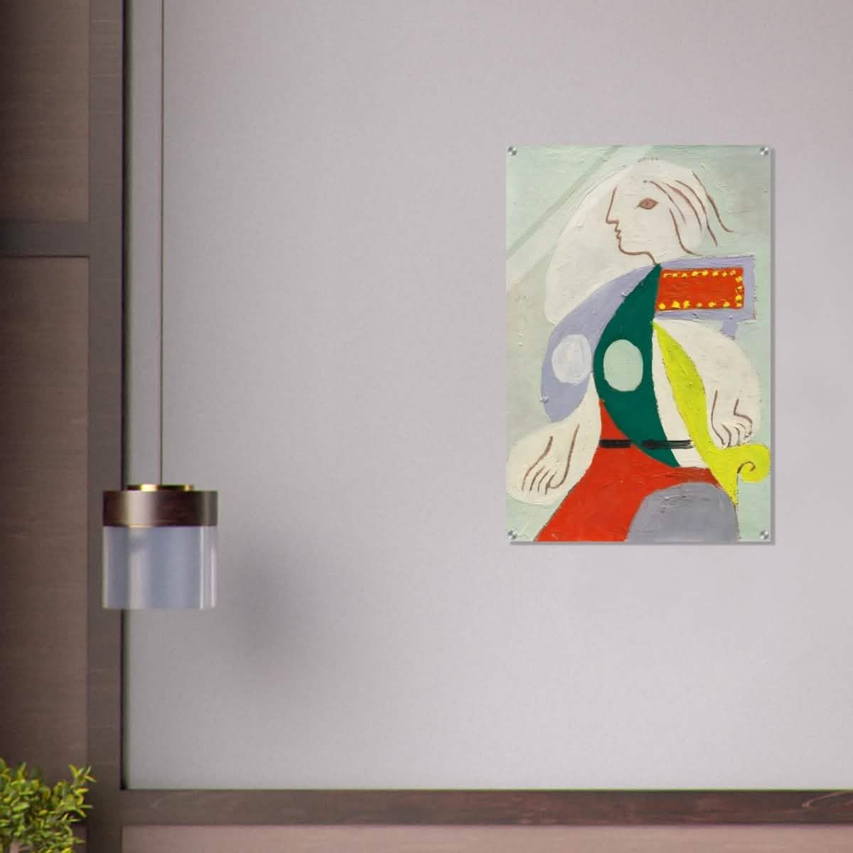 PORTRAIT DE MARIE - THÉRÈSE by Pablo Picasso 1932 - Acrylic Print - 60x90 cm / 24x36″ -