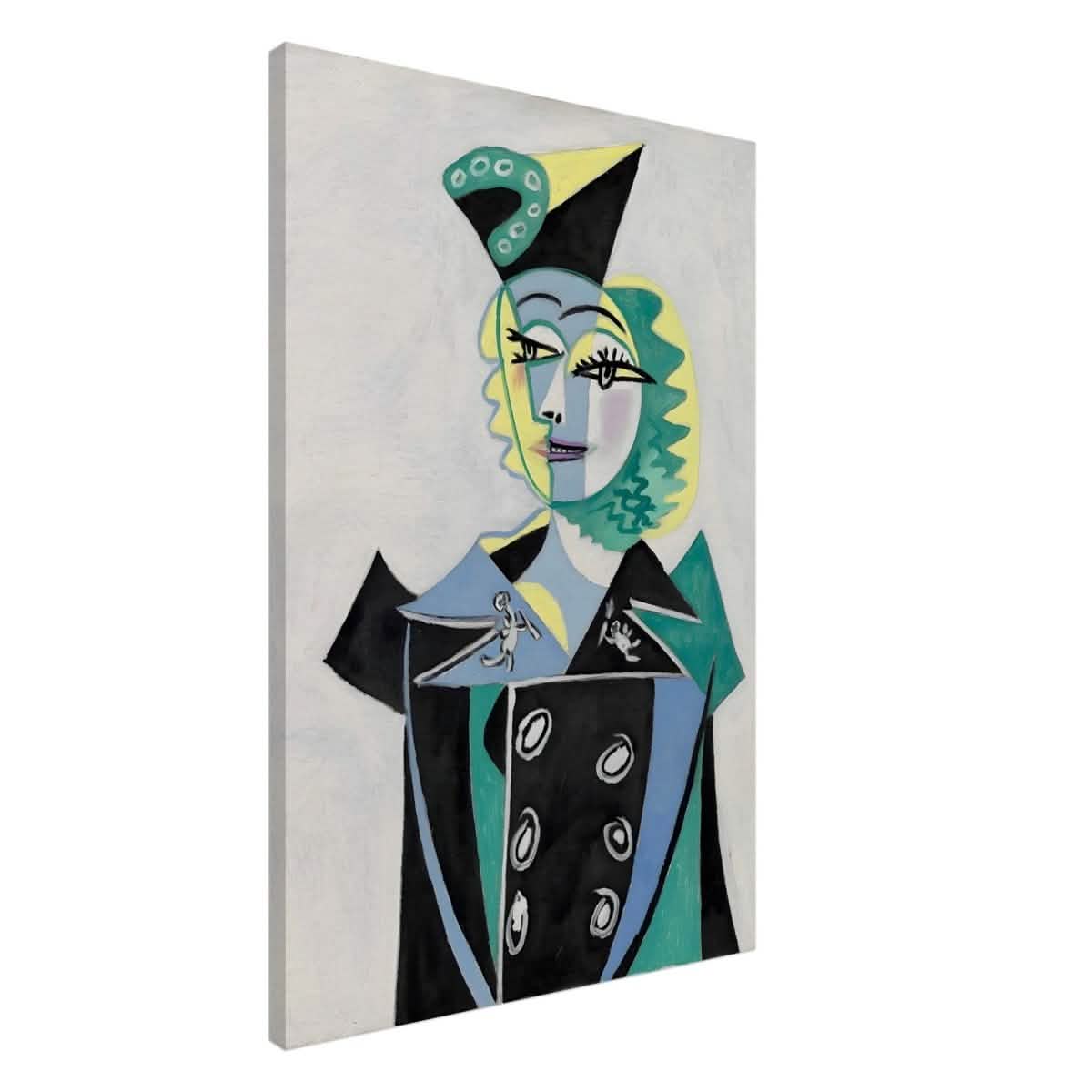 Portrait Of Nusch Eluard by Pablo Picasso - Canvas - 60x90 cm / 24x36″ - Slim