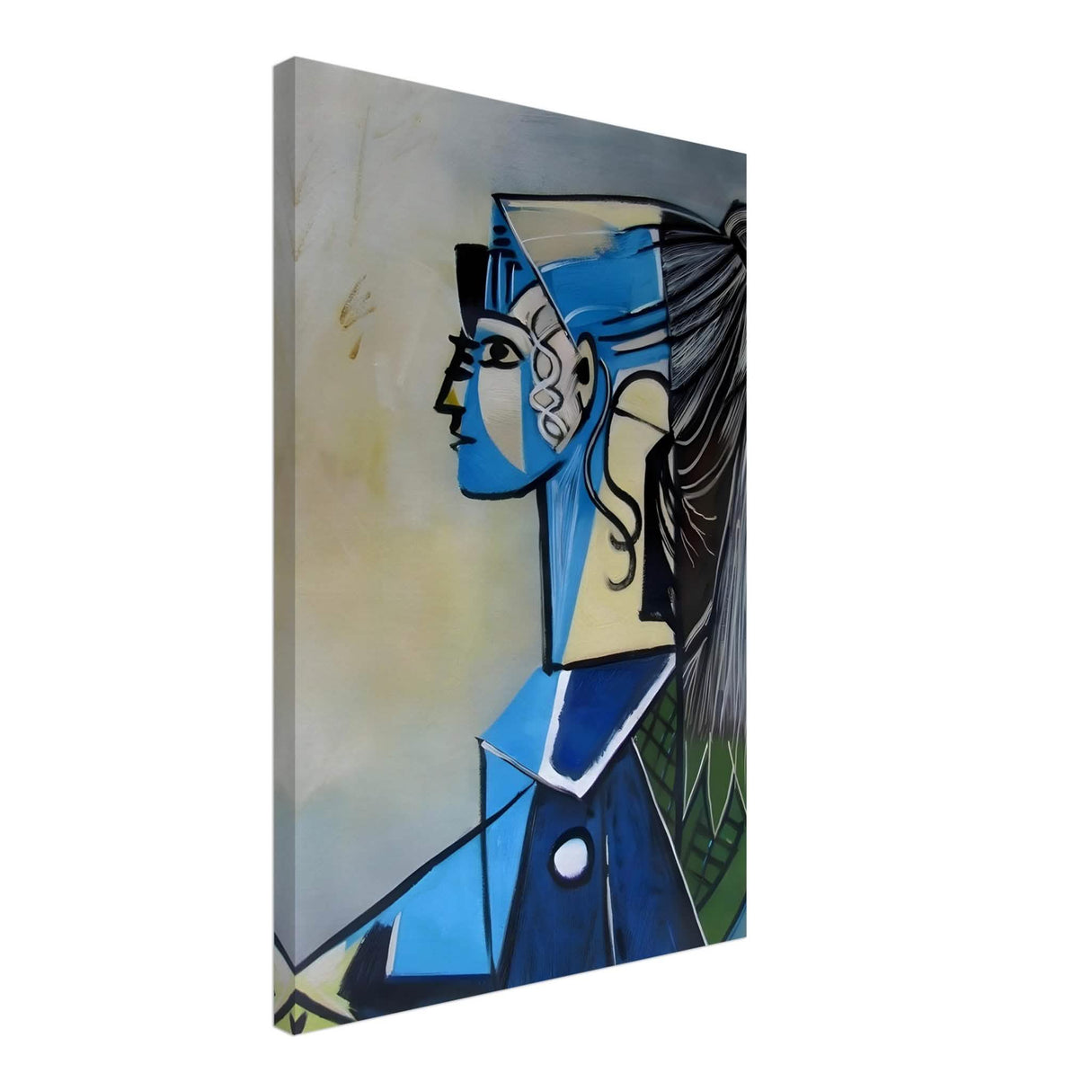 Portrait of Sylvette David By Pablo Picasso 1954 - Canvas - 50x75 cm / 20x30″ - Thick