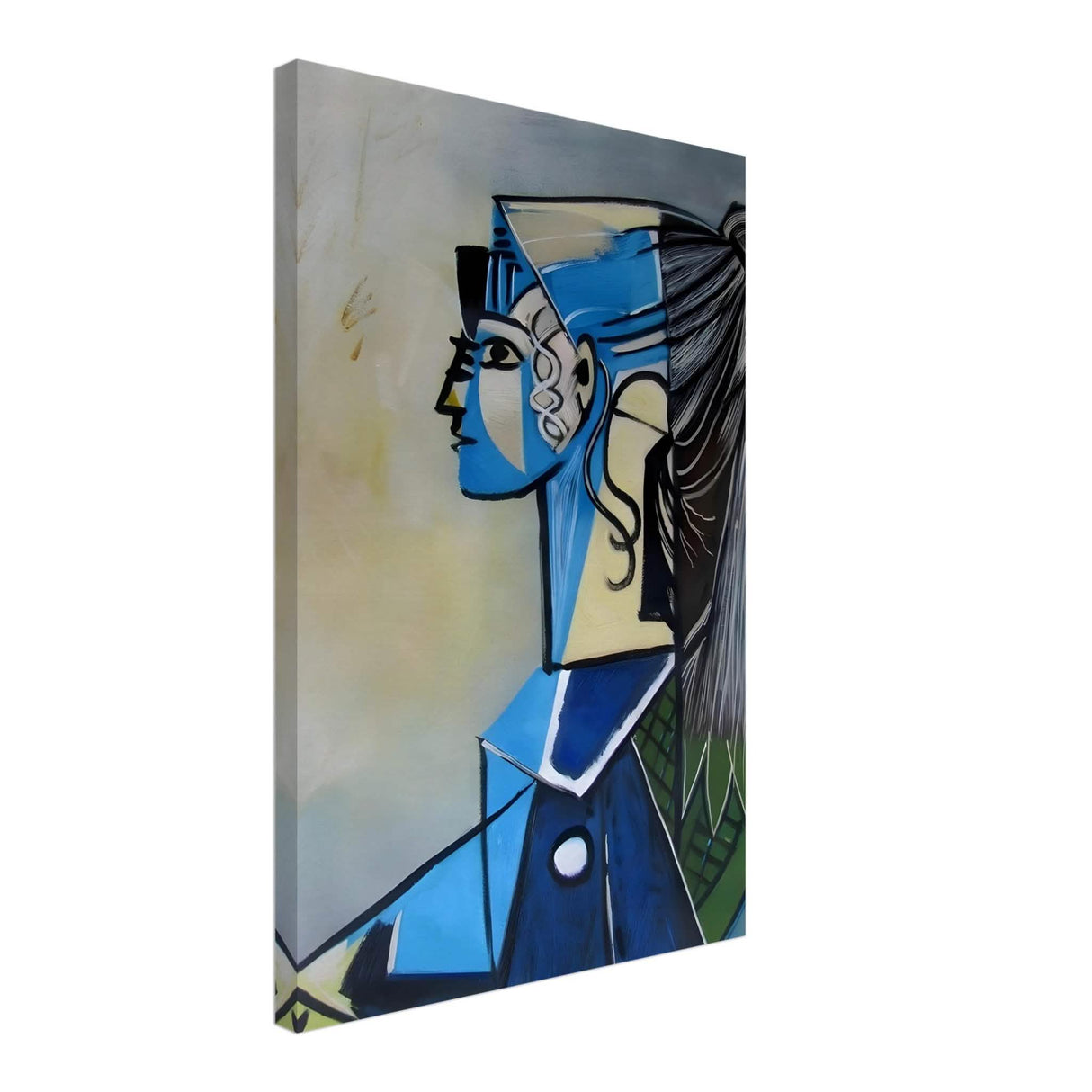 Portrait of Sylvette David By Pablo Picasso 1954 - Canvas - 40x60 cm / 16x24″ - Slim