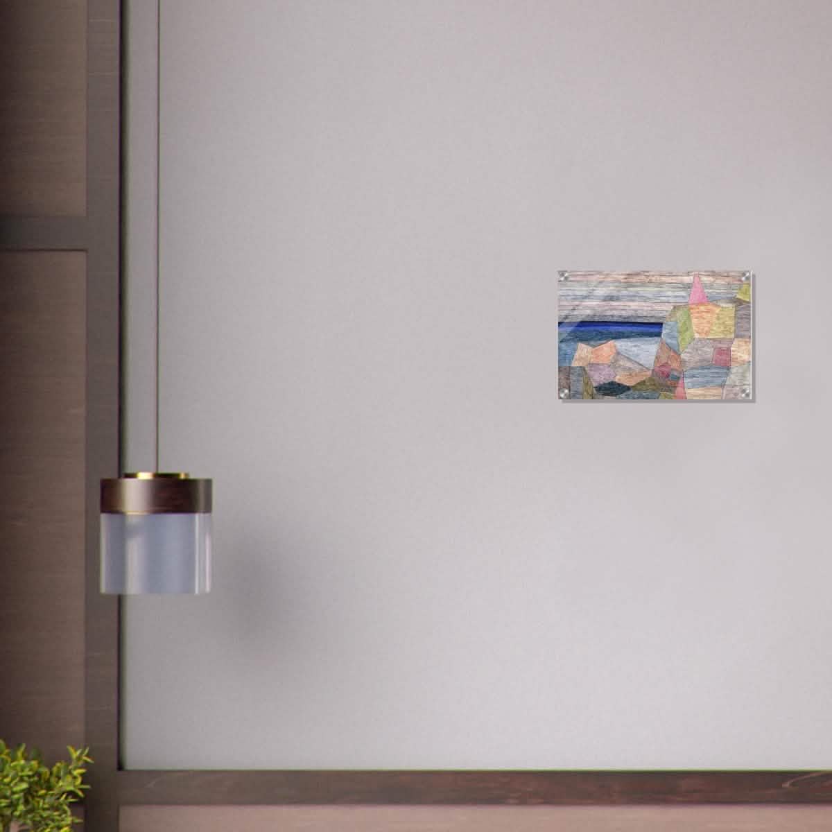 Promontorio Ph by Paul Klee 1933 Abstract Wall Art - Acrylic Print - 30x45 cm / 12x18″ -