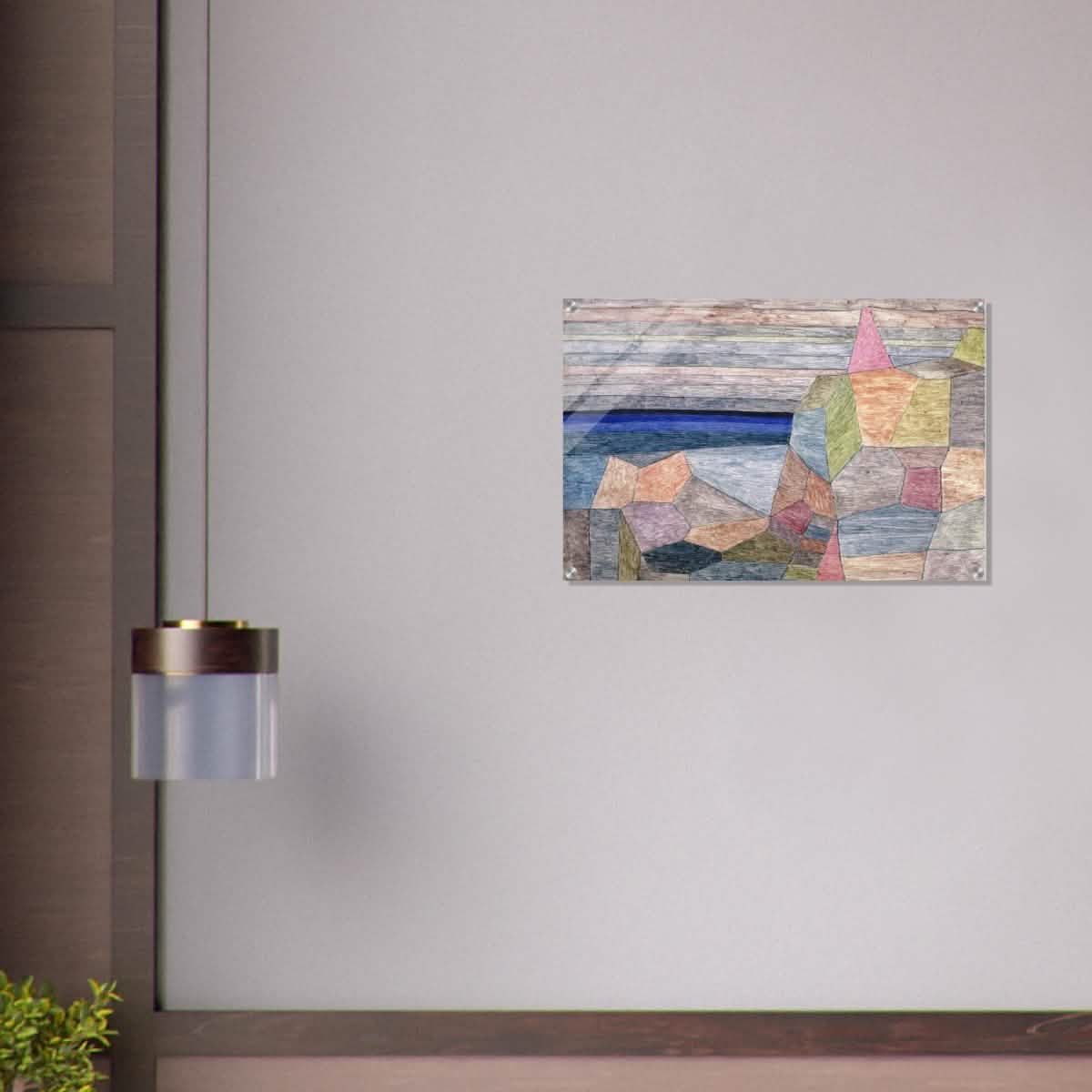 Promontorio Ph by Paul Klee 1933 Abstract Wall Art - Acrylic Print - 50x75 cm / 20x30″ -