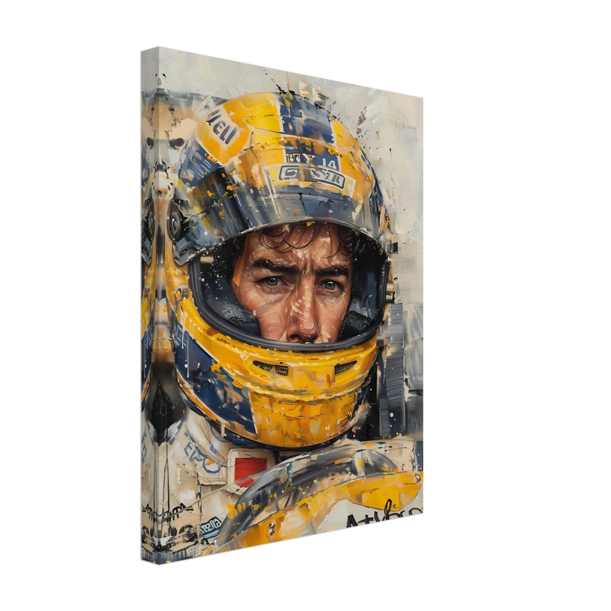 Racing Legend – The Spirit of Speed & Determination | Racing collection wall art print - Canvas - 30x40 cm / 12x16″ -