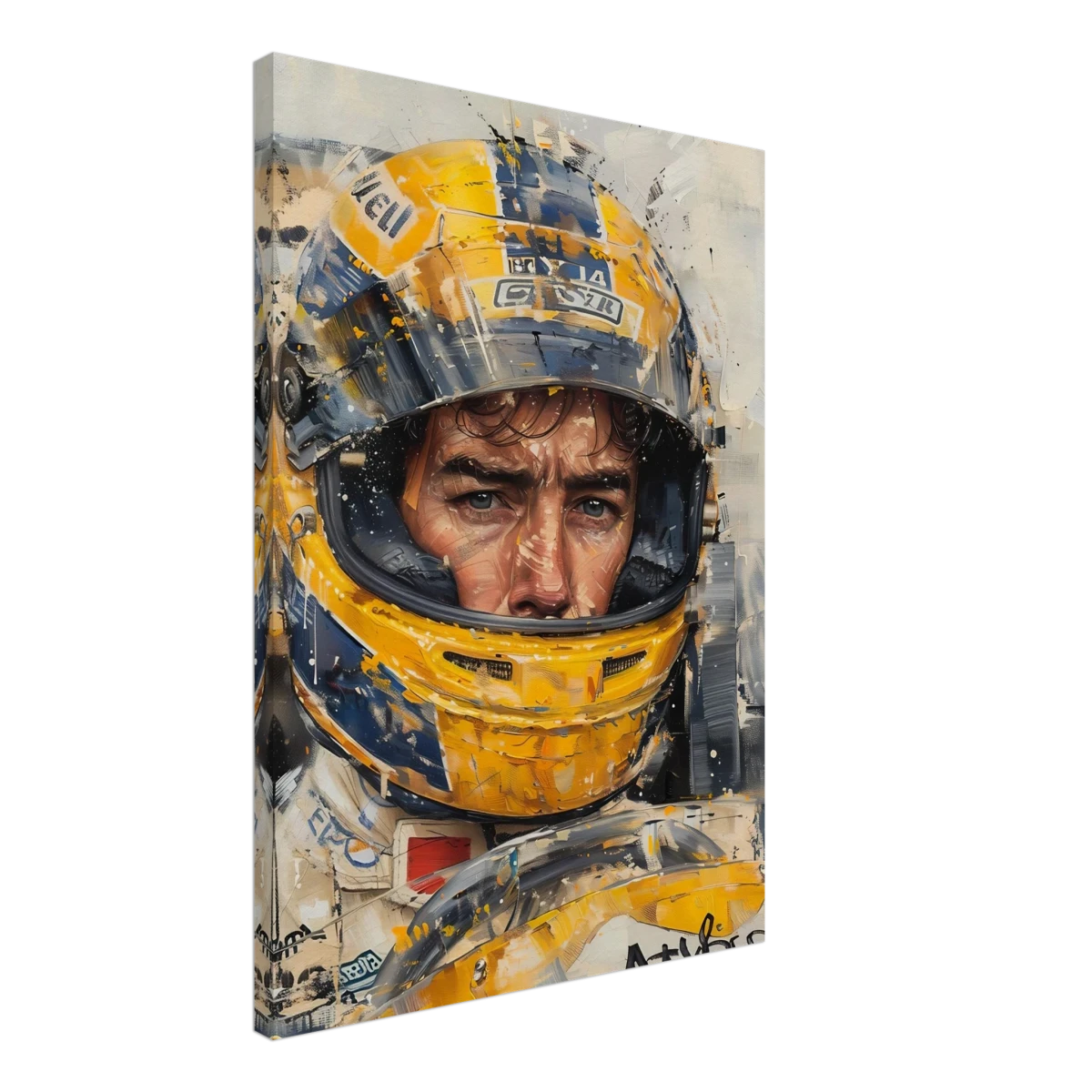 Racing Legend – The Spirit of Speed & Determination | Racing collection wall art print - Canvas - 50x70 cm / 20x28″ -