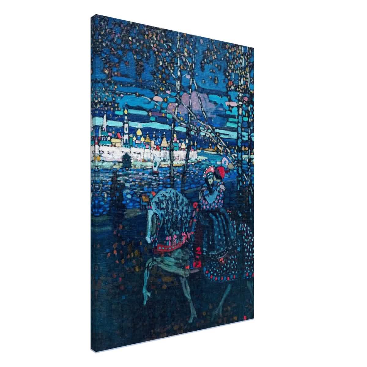 Riding Couple by Wassily Kandinsky - Canvas - 60x90 cm / 24x36″ - Slim