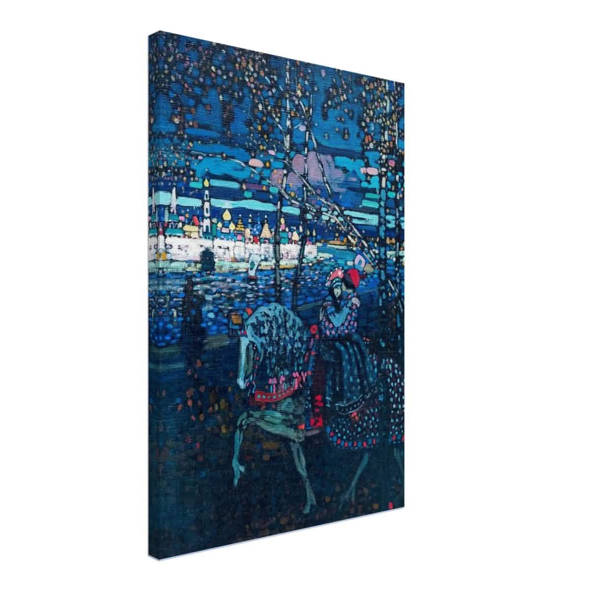 Riding Couple by Wassily Kandinsky - Canvas - 50x75 cm / 20x30″ - Thick