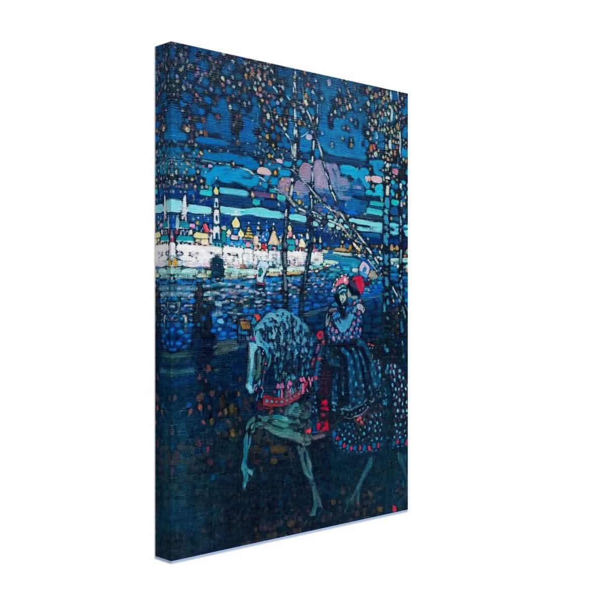 Riding Couple by Wassily Kandinsky - Canvas - 30x45 cm / 12x18″ - Slim