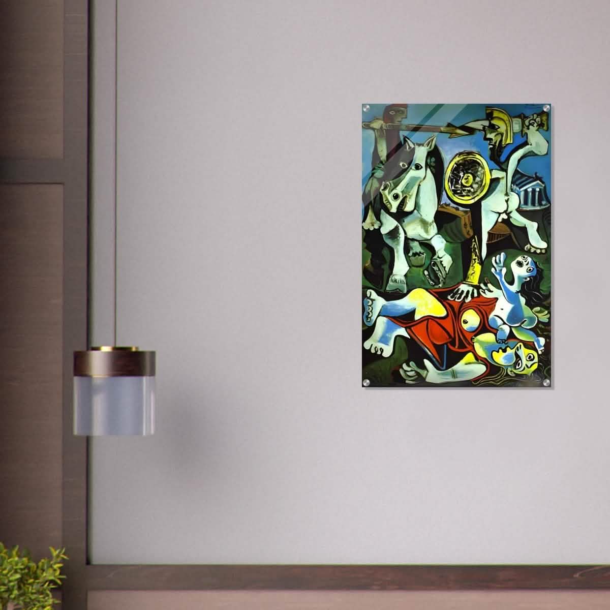 Sabine women by Pablo Picasso 1963 - Acrylic Print - 60x90 cm / 24x36″ -