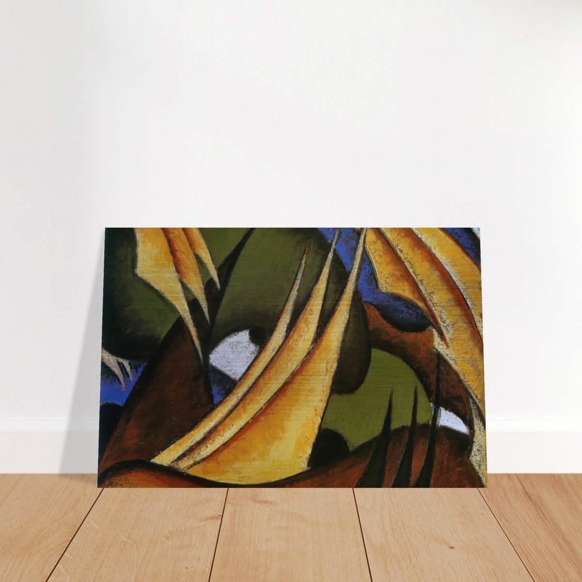 Sails by Arthur Dove - Brushed Aluminum Print - 40x60 cm / 16x24″ -