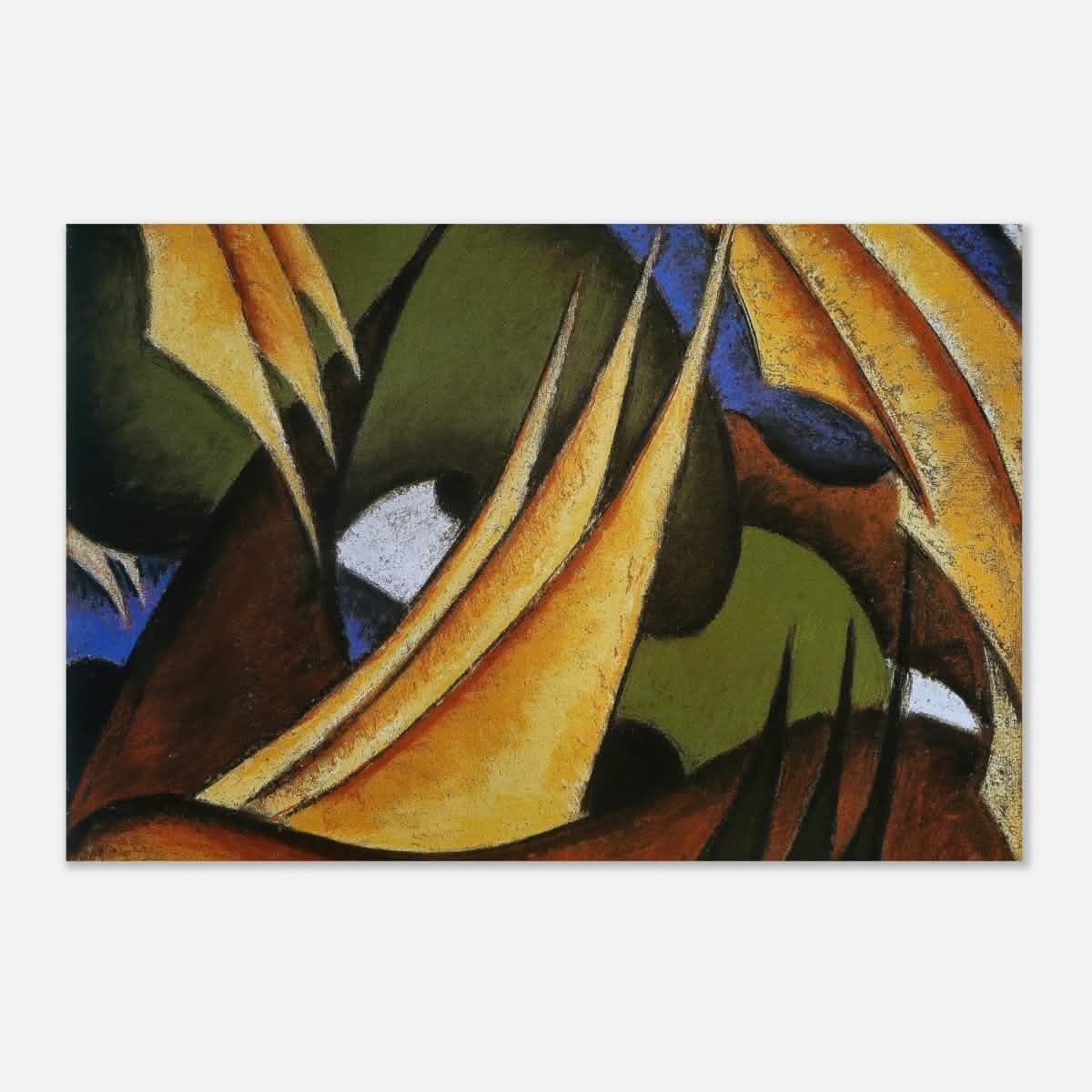 Sails by Arthur Dove - Aluminum Print - 30x45 cm / 12x18″ -