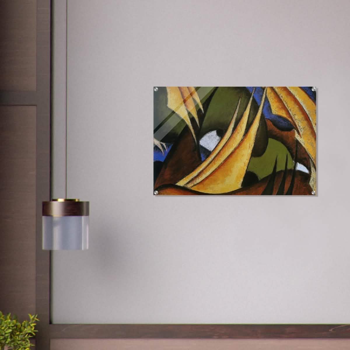 Sails by Arthur Dove - Acrylic Print - 60x90 cm / 24x36″ -