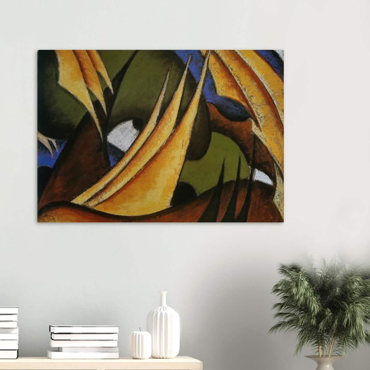 Sails by Arthur Dove - Wood Prints - 70x100 cm / 28x40″ - 20 mm