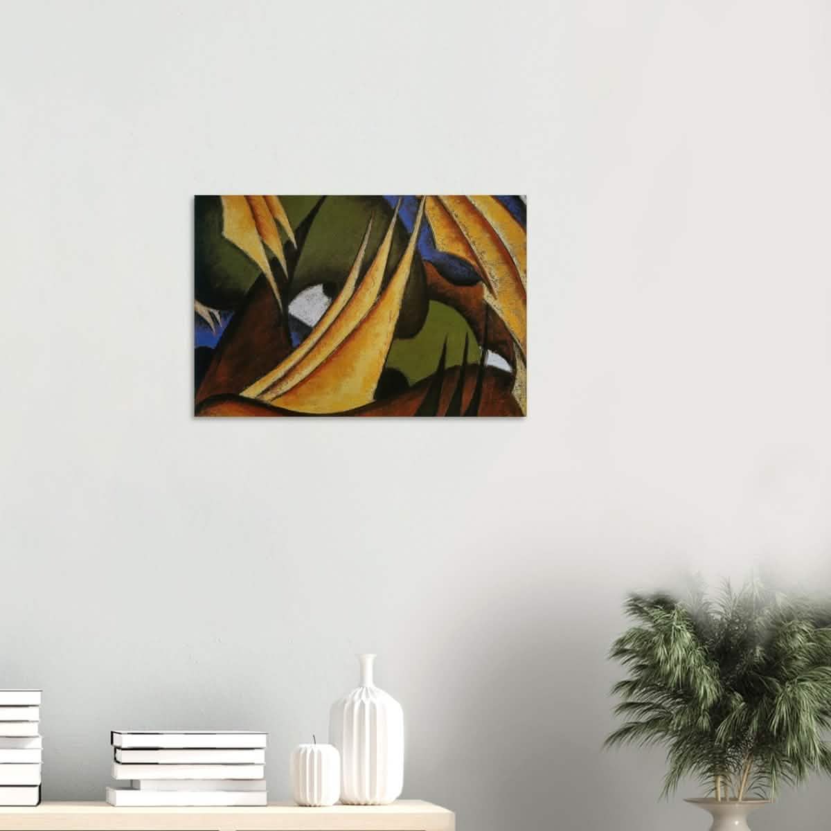 Sails by Arthur Dove - Wood Prints - 40x60 cm / 16x24″ - 20 mm