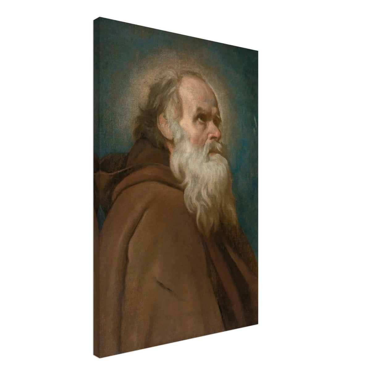Saint Anthony Abbot Vintage by Diego Velazquez - Canvas - 50x75 cm / 20x30″ - Slim