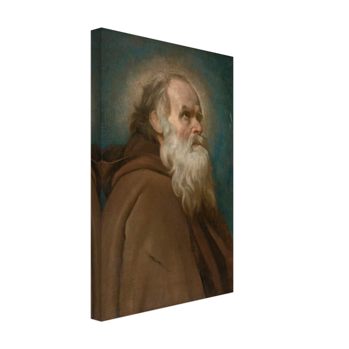 Saint Anthony Abbot Vintage by Diego Velazquez - Canvas - 30x45 cm / 12x18″ - Thick