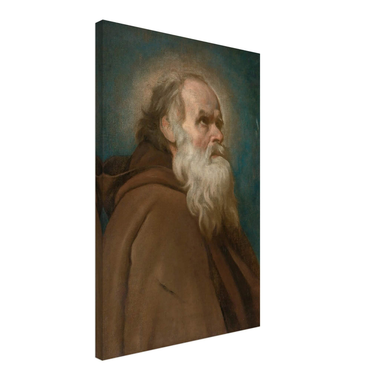 Saint Anthony Abbot Vintage by Diego Velazquez - Canvas - 50x75 cm / 20x30″ - Thick
