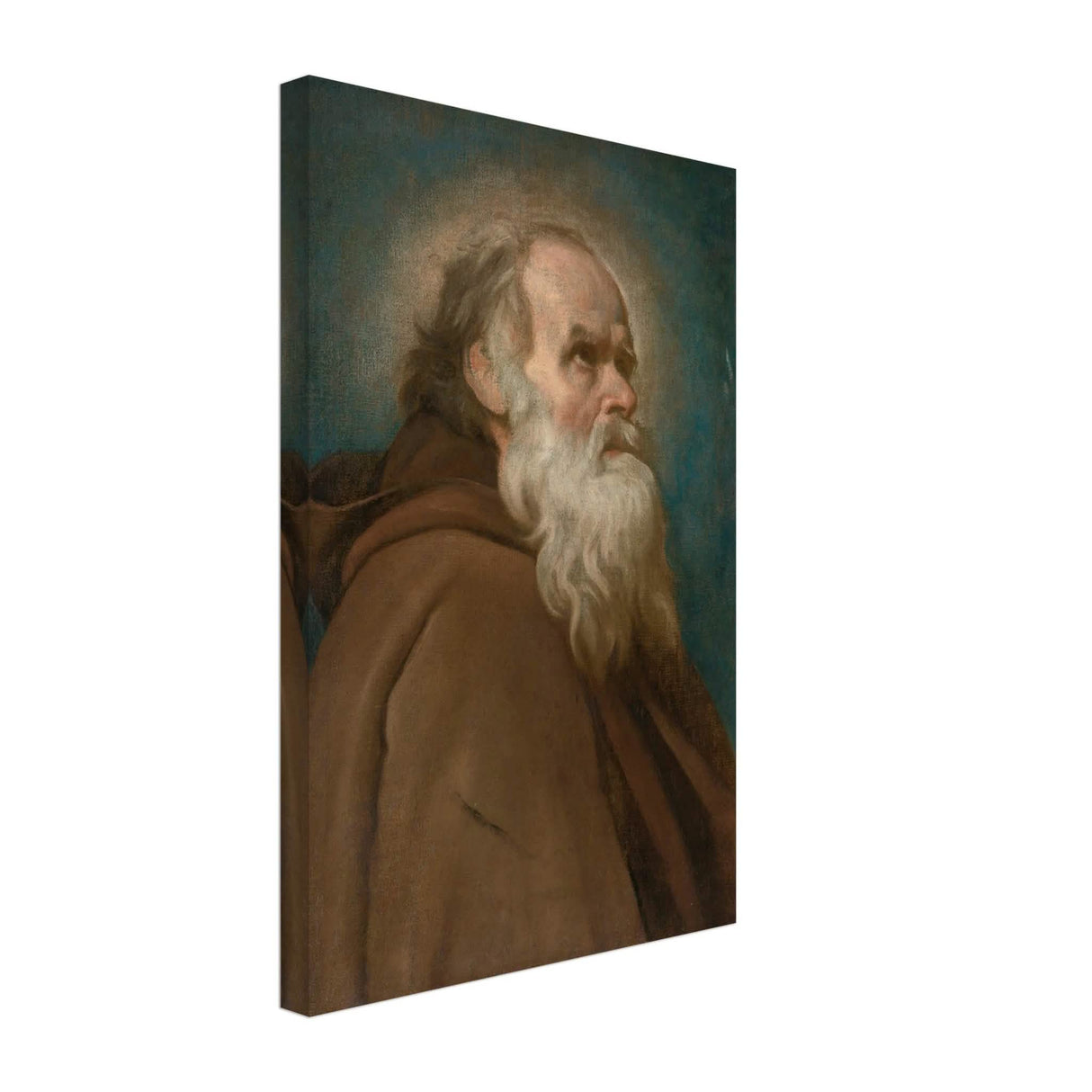 Saint Anthony Abbot Vintage by Diego Velazquez - Canvas - 30x45 cm / 12x18″ - Slim