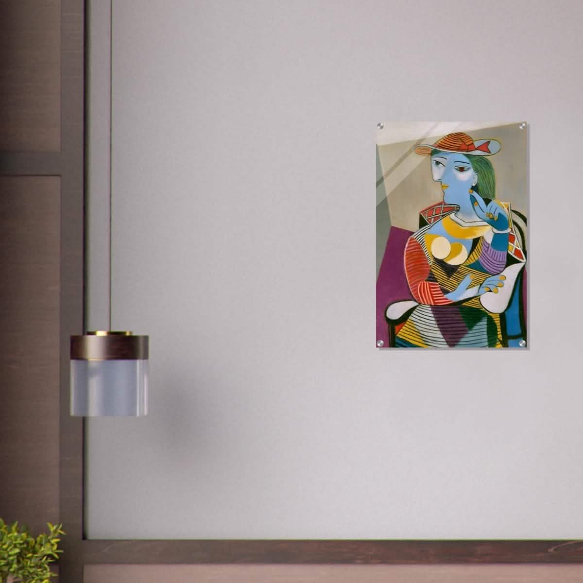 Seated Woman (Marie - Therese) by Pablo Picasso 1937 - Acrylic Print - 50x75 cm / 20x30″ -