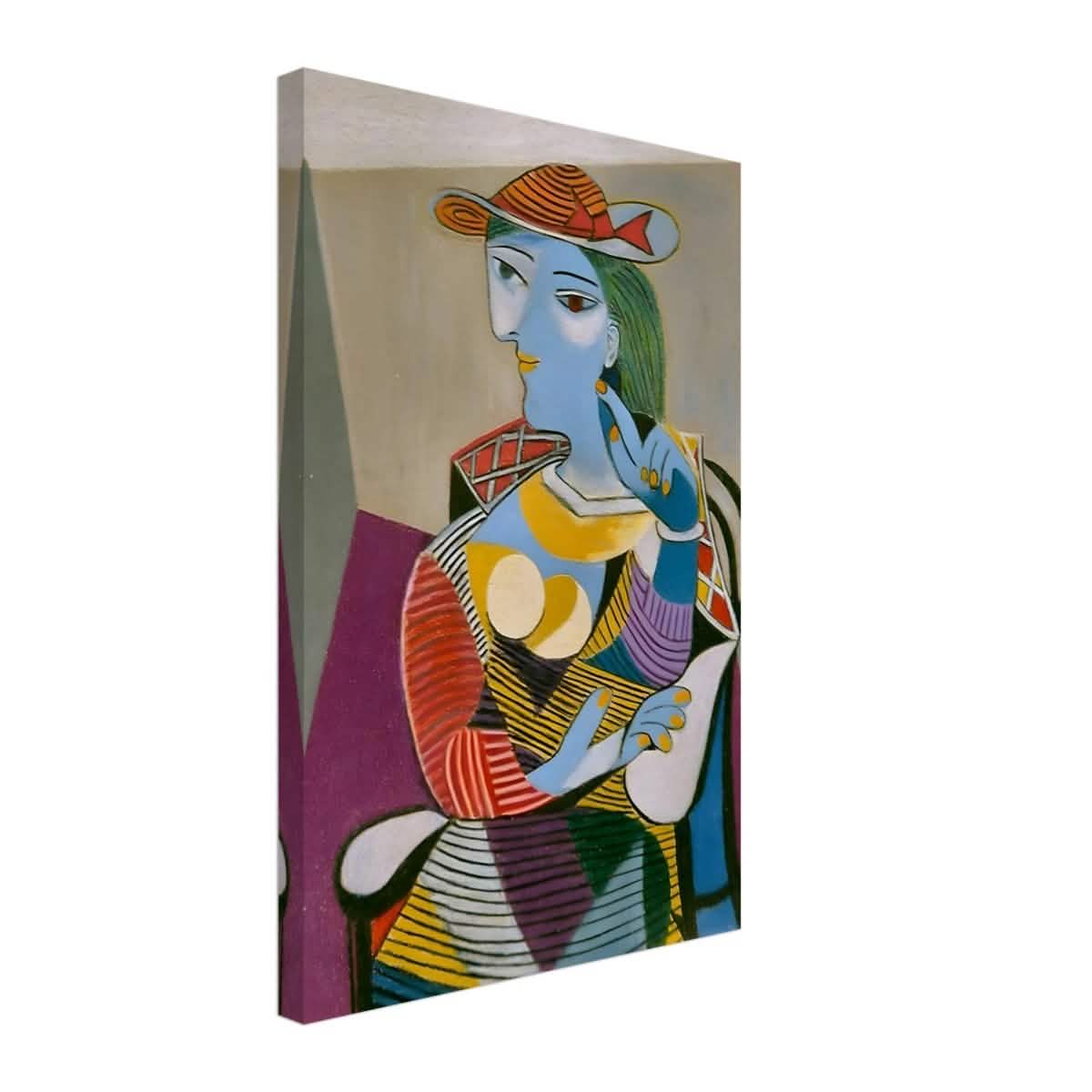 Seated Woman (Marie - Therese) by Pablo Picasso 1937 - Canvas - 40x60 cm / 16x24″ - Thick