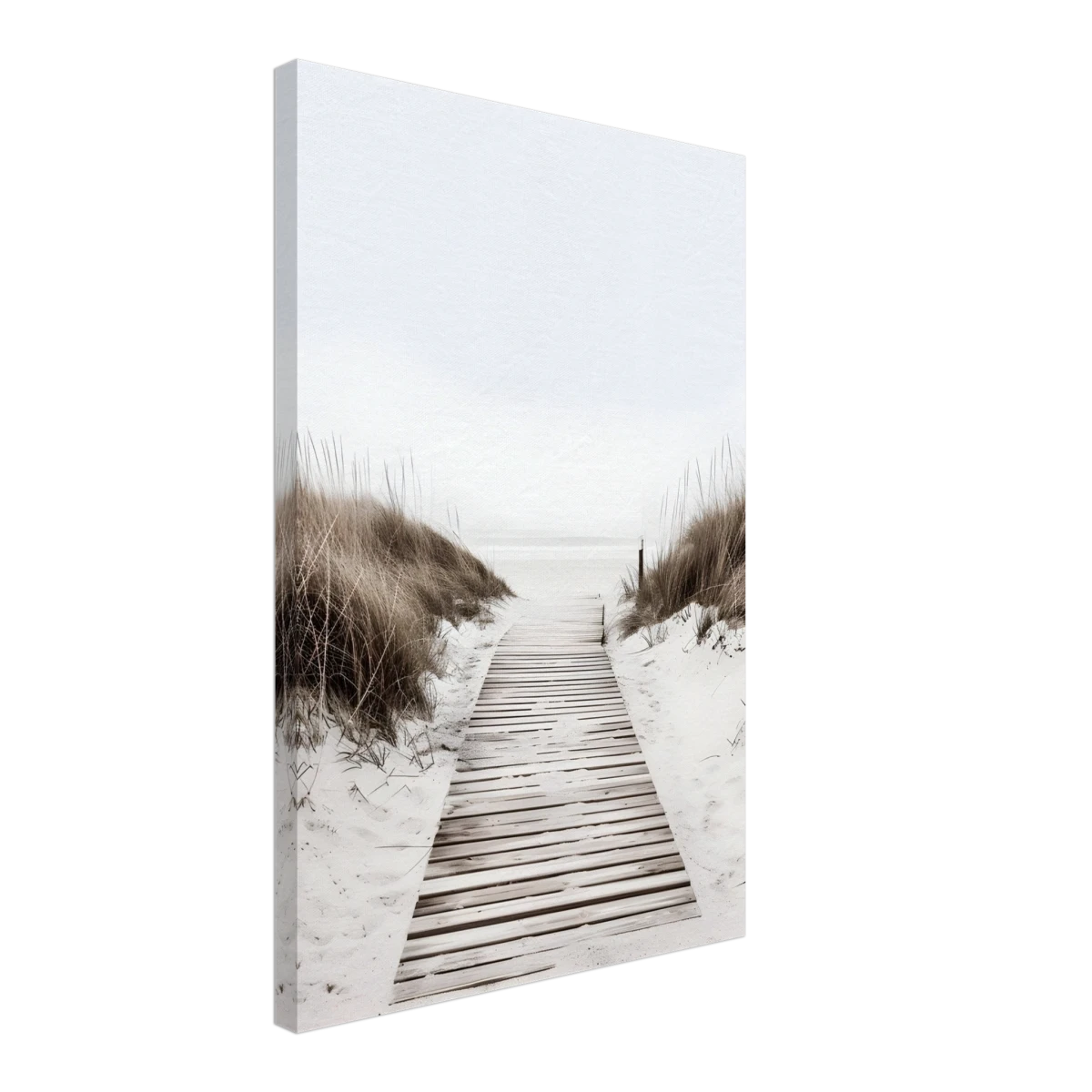 "Serene Pathway" – A Journey to Tranquility | Beach Wall art print - 40x60 cm / 16x24″ - Canvas -