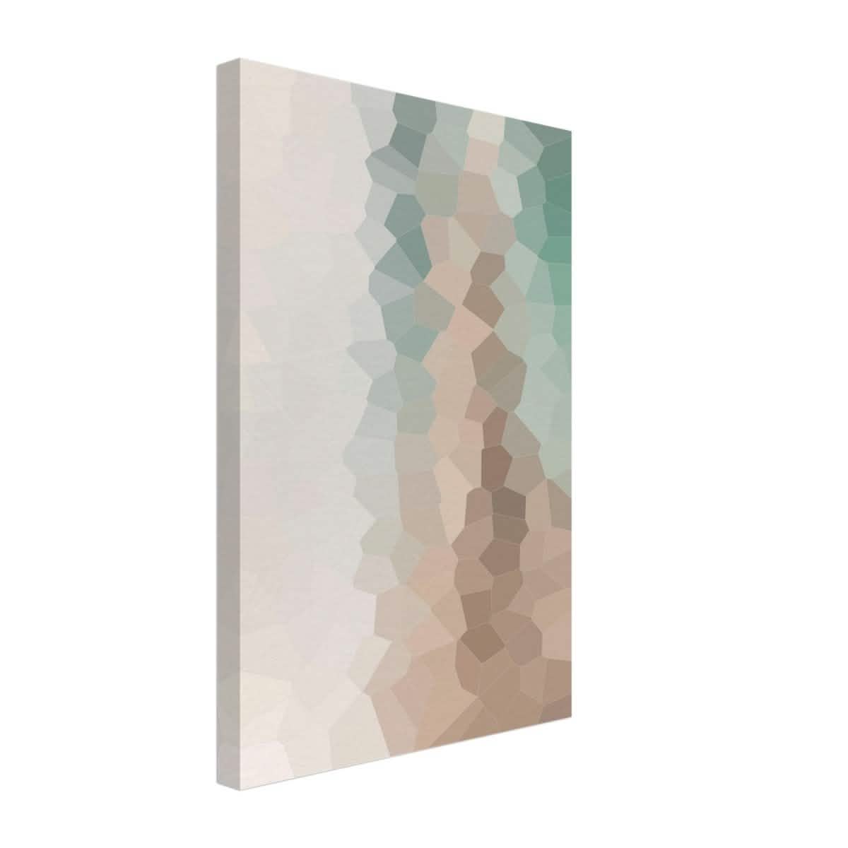 Serene Shores: A Tranquil Escape | Abstract Wall art print - 30x45 cm / 12x18″ - Canvas -