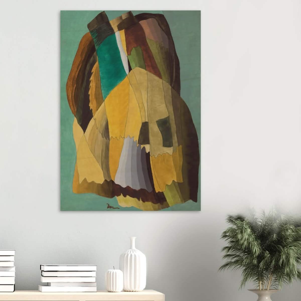 Shore Road by Arthur Dove - Wood Prints - 70x100 cm / 28x40″ - 20 mm