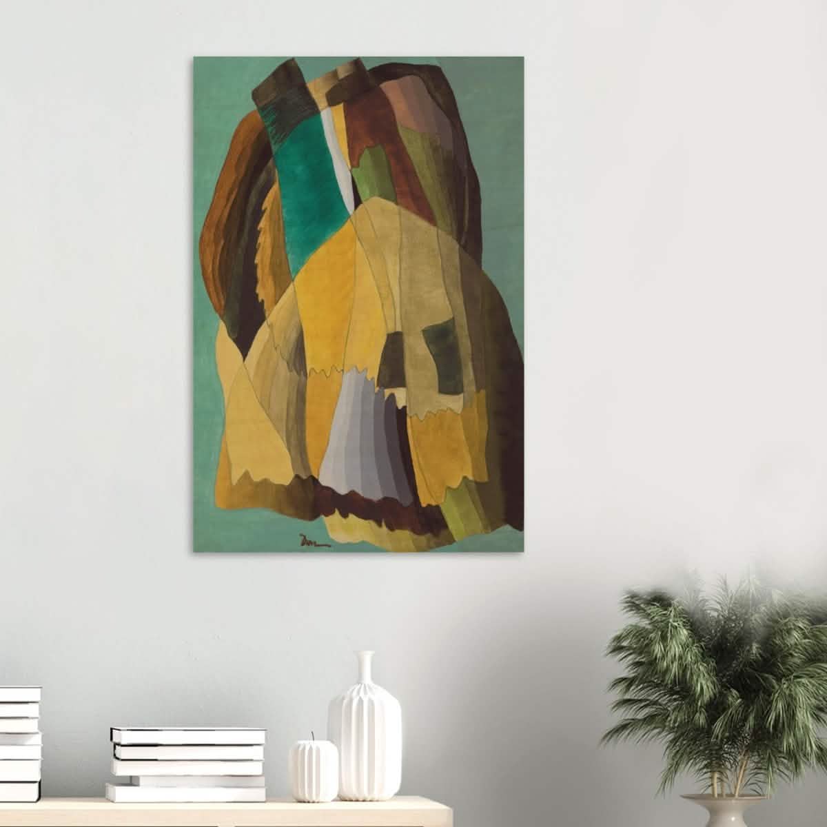 Shore Road by Arthur Dove - Wood Prints - 60x90 cm / 24x36″ - 10 mm