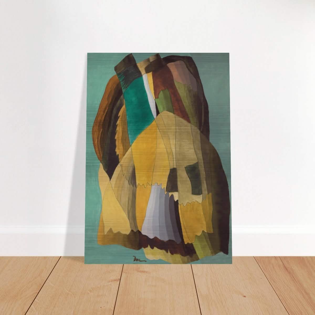 Shore Road by Arthur Dove - Brushed Aluminum Print - 70x100 cm / 28x40″ -