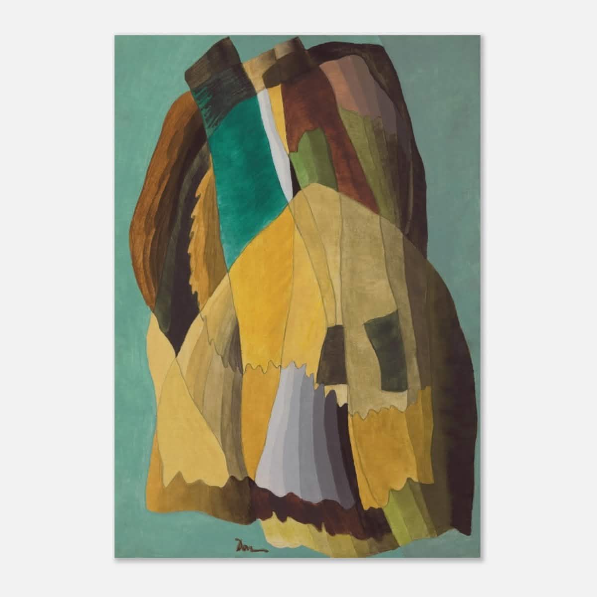 Shore Road by Arthur Dove - Aluminum Print - 70x100 cm / 28x40″ -