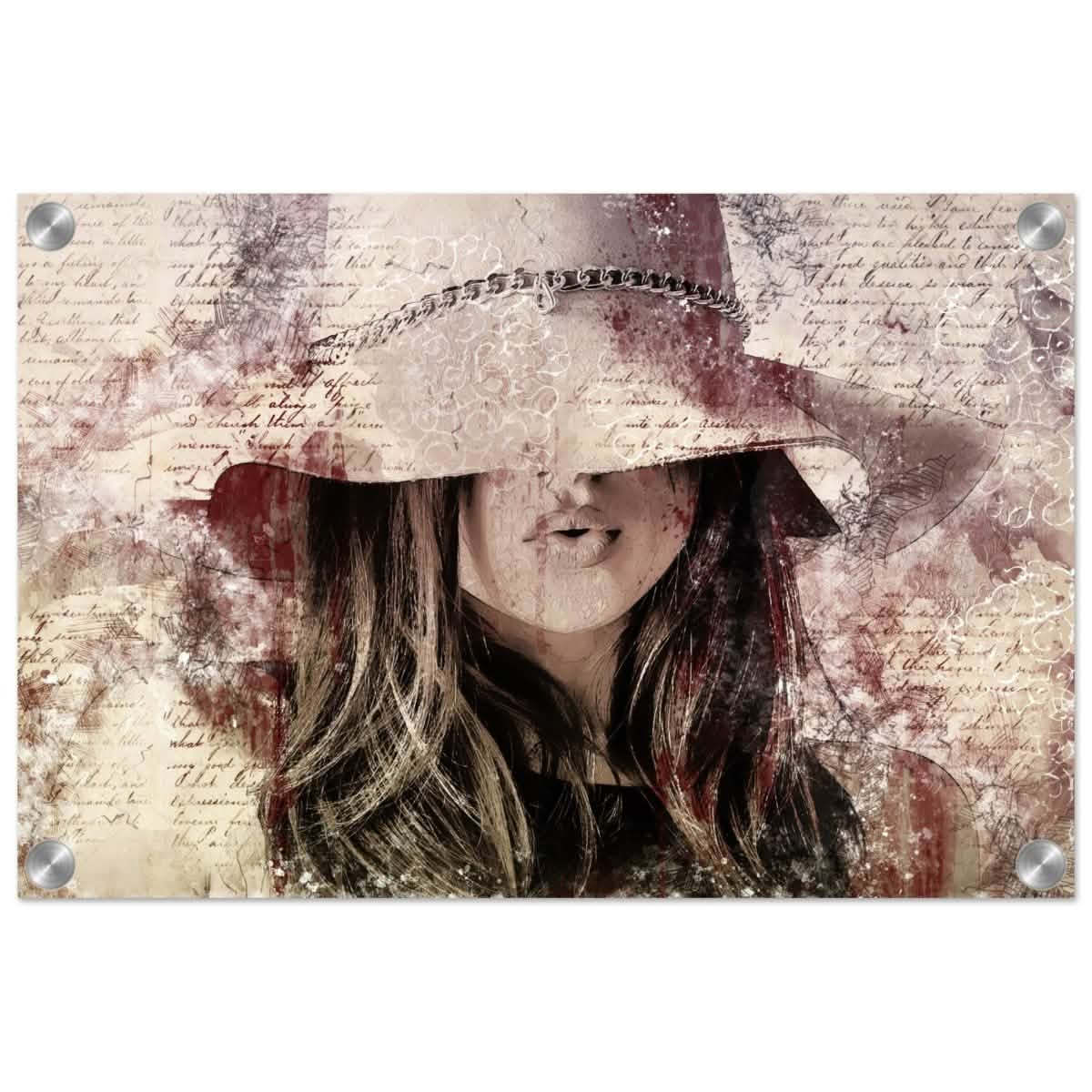 Silent Reflections | Modern Romanticism | Contemporary Figurative Art | wall art print - Acrylic Print - 30x45 cm / 12x18″ -