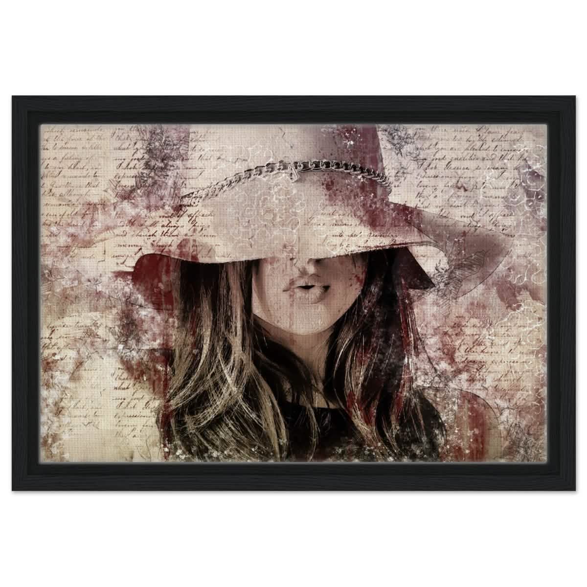 Silent Reflections | Modern Romanticism | Contemporary Figurative Art | wall art print - Acrylic Print - 30x45 cm / 12x18″ -