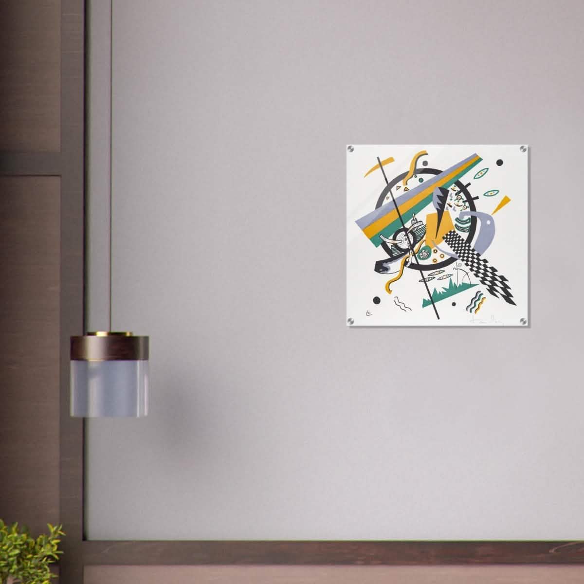 Small Worlds IV by Wassily Kandinsky - Acrylic Print - 60x60 cm / 24x24″ -