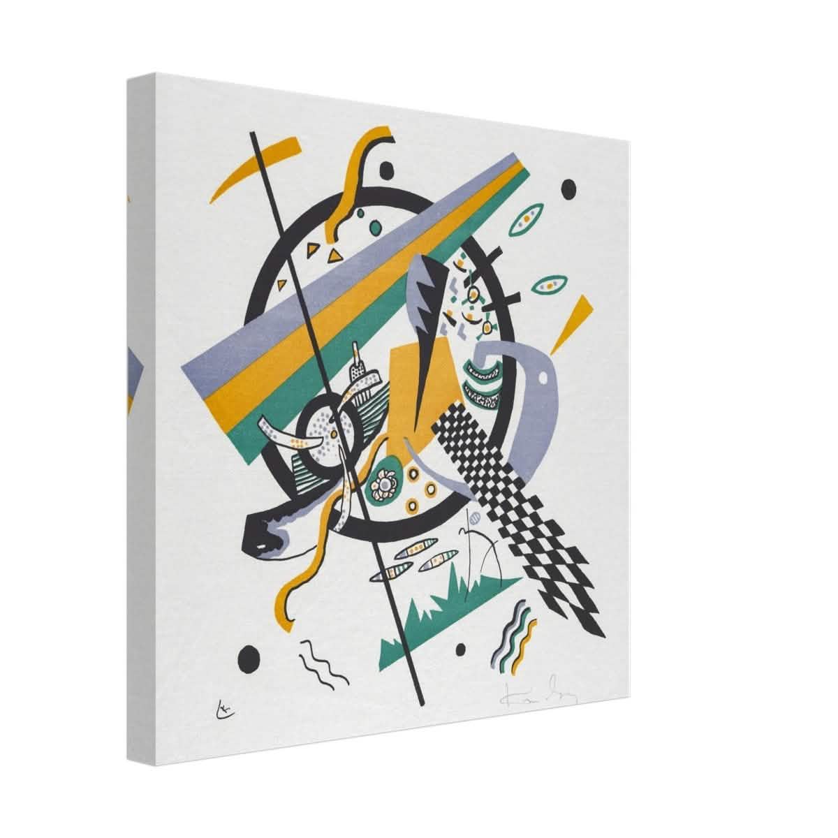 Small Worlds IV by Wassily Kandinsky - Canvas - 40x40 cm / 16x16″ - Thick