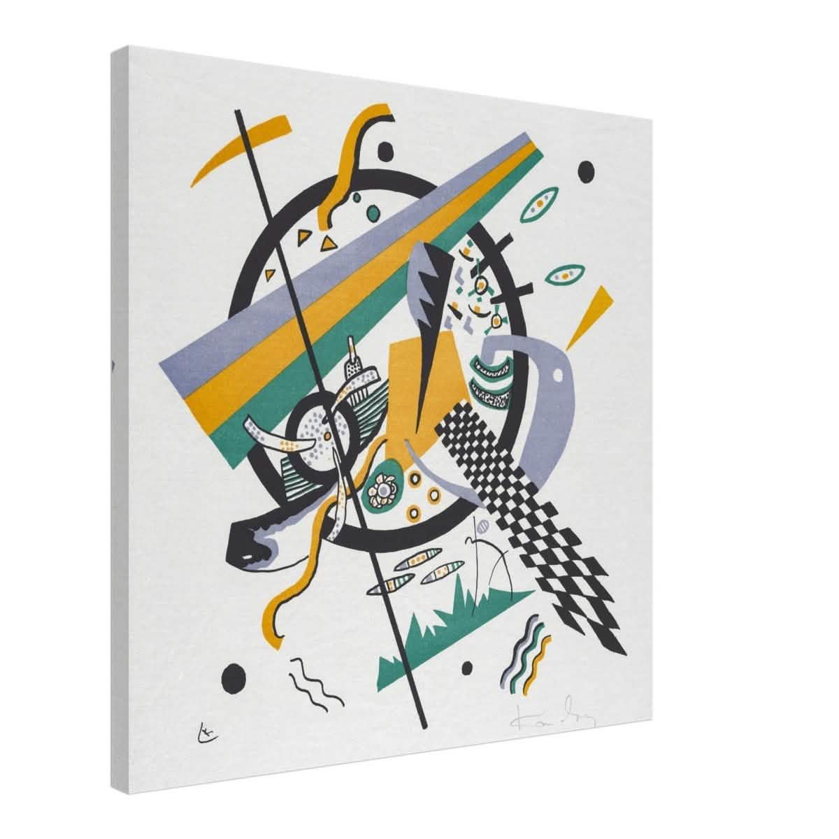 Small Worlds IV by Wassily Kandinsky - Canvas - 60x60 cm / 24x24″ - Slim