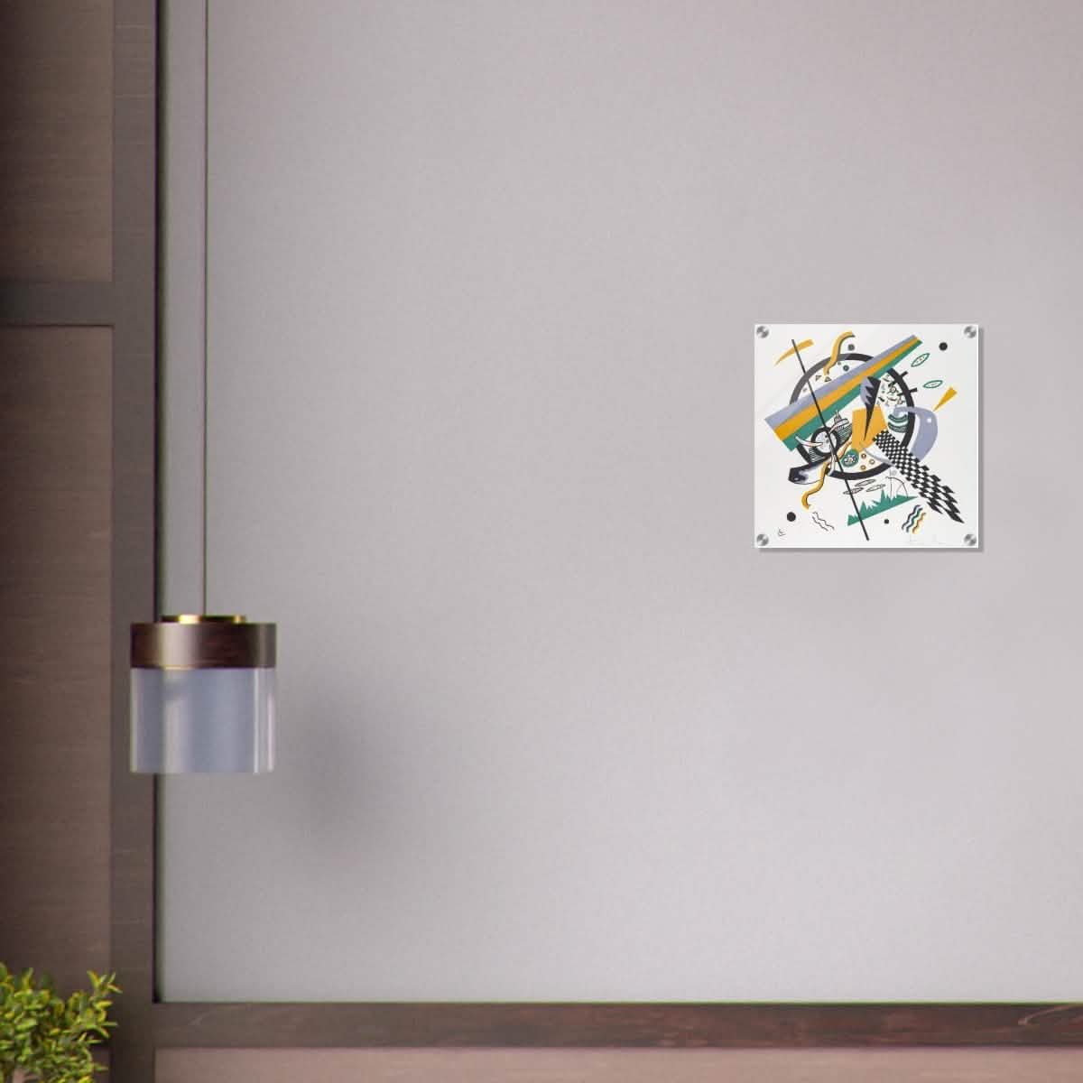 Small Worlds IV by Wassily Kandinsky - Acrylic Print - 40x40 cm / 16x16″ -