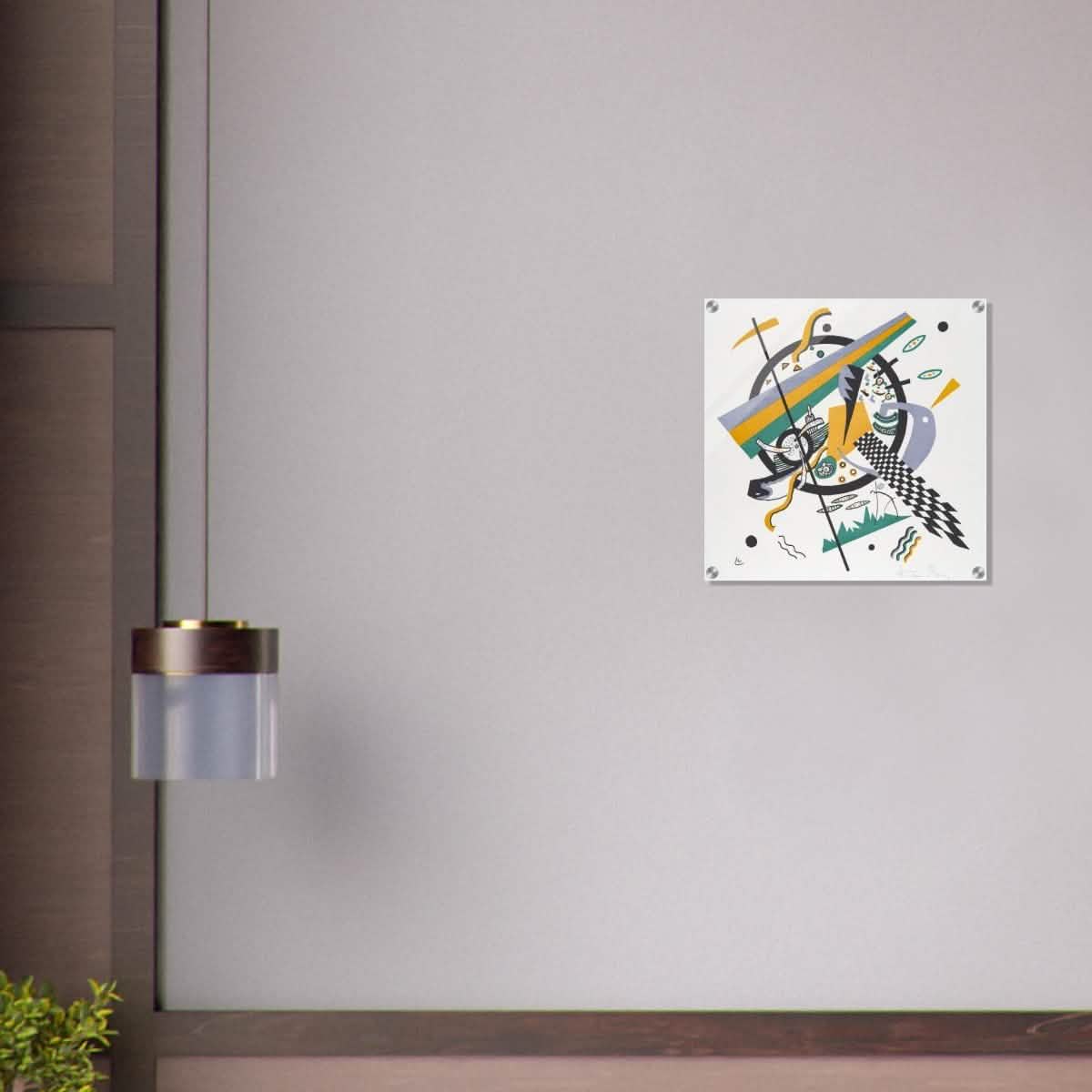 Small Worlds IV by Wassily Kandinsky - Acrylic Print - 50x50 cm / 20x20″ -