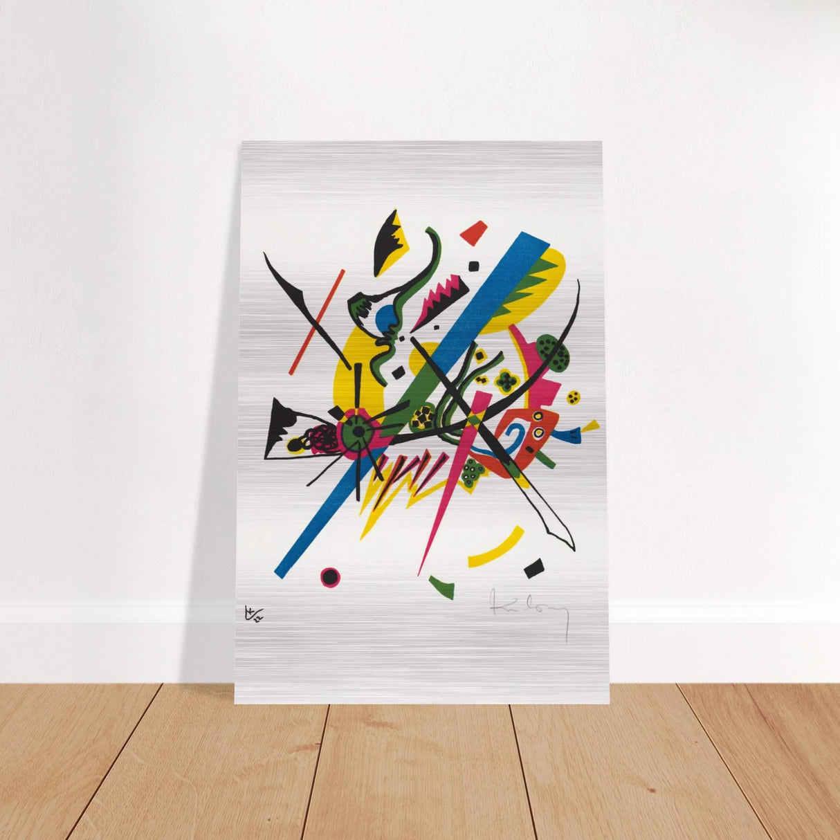 Small Worlds Kleine Welten - Brushed Aluminum Print - 30x45 cm / 12x18″ -