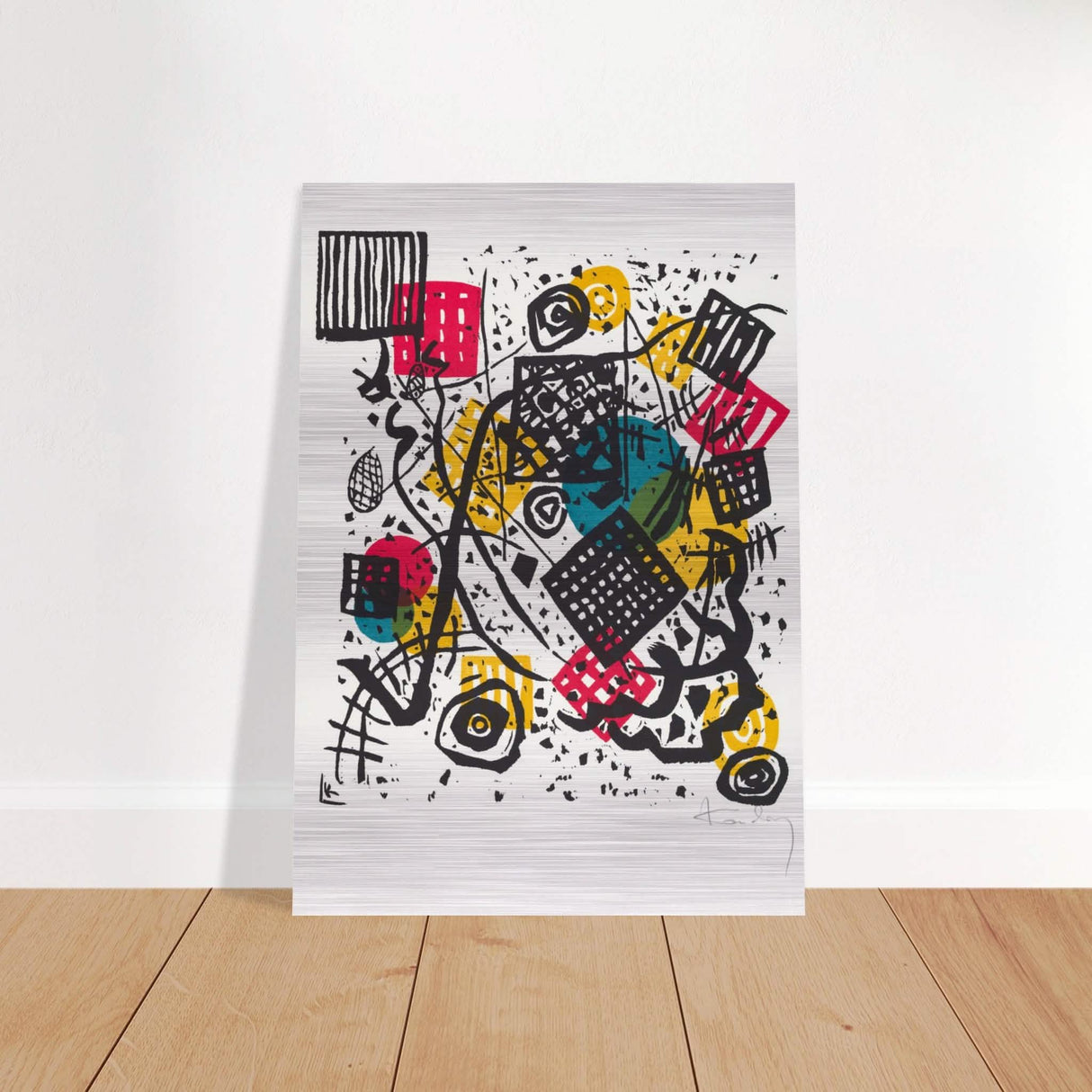 Small Worlds V Kleine Welten - Brushed Aluminum Print - 70x100 cm / 28x40″ -