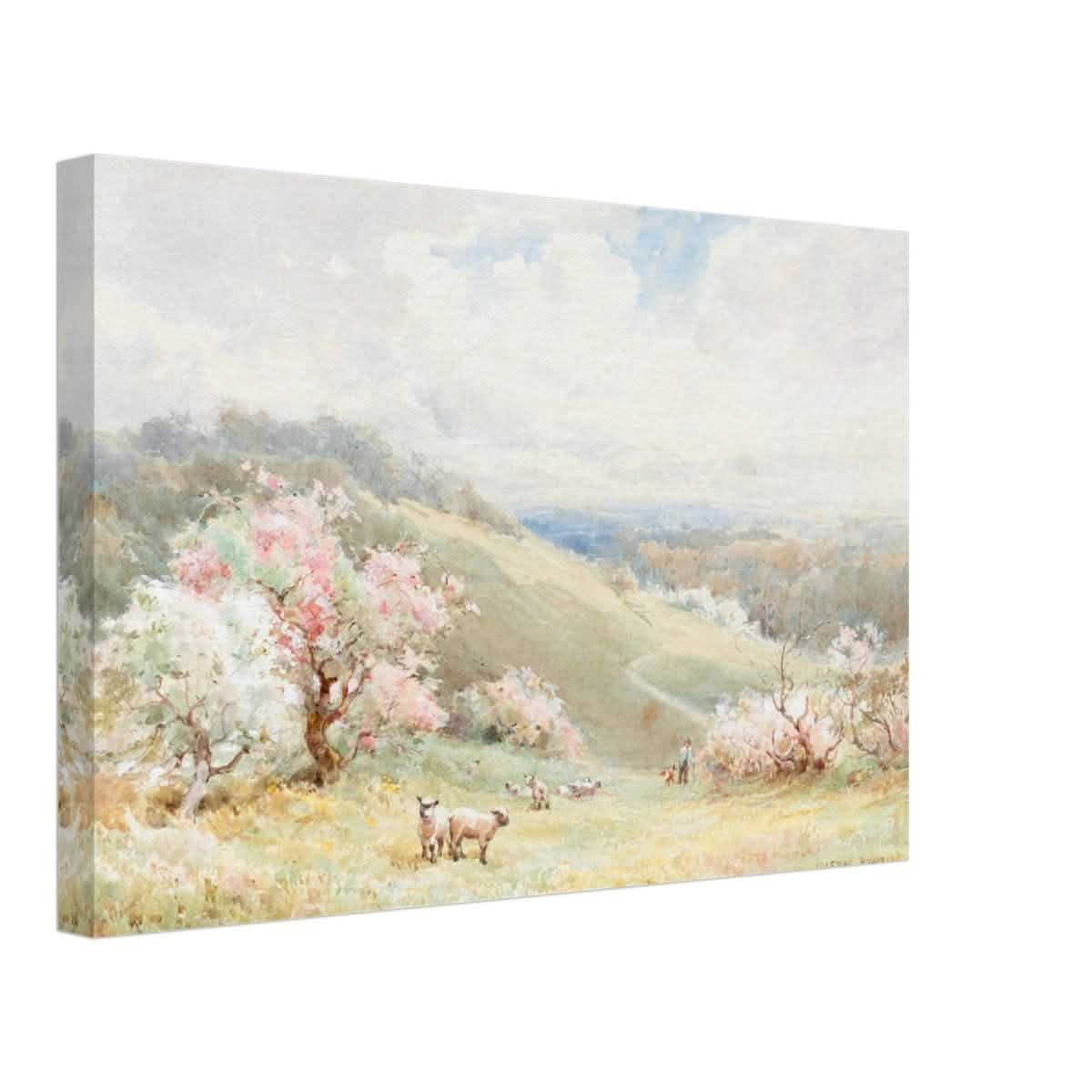 Spring by Joseph Rubens Powell - Canvas - 30x45 cm / 12x18″ - Slim